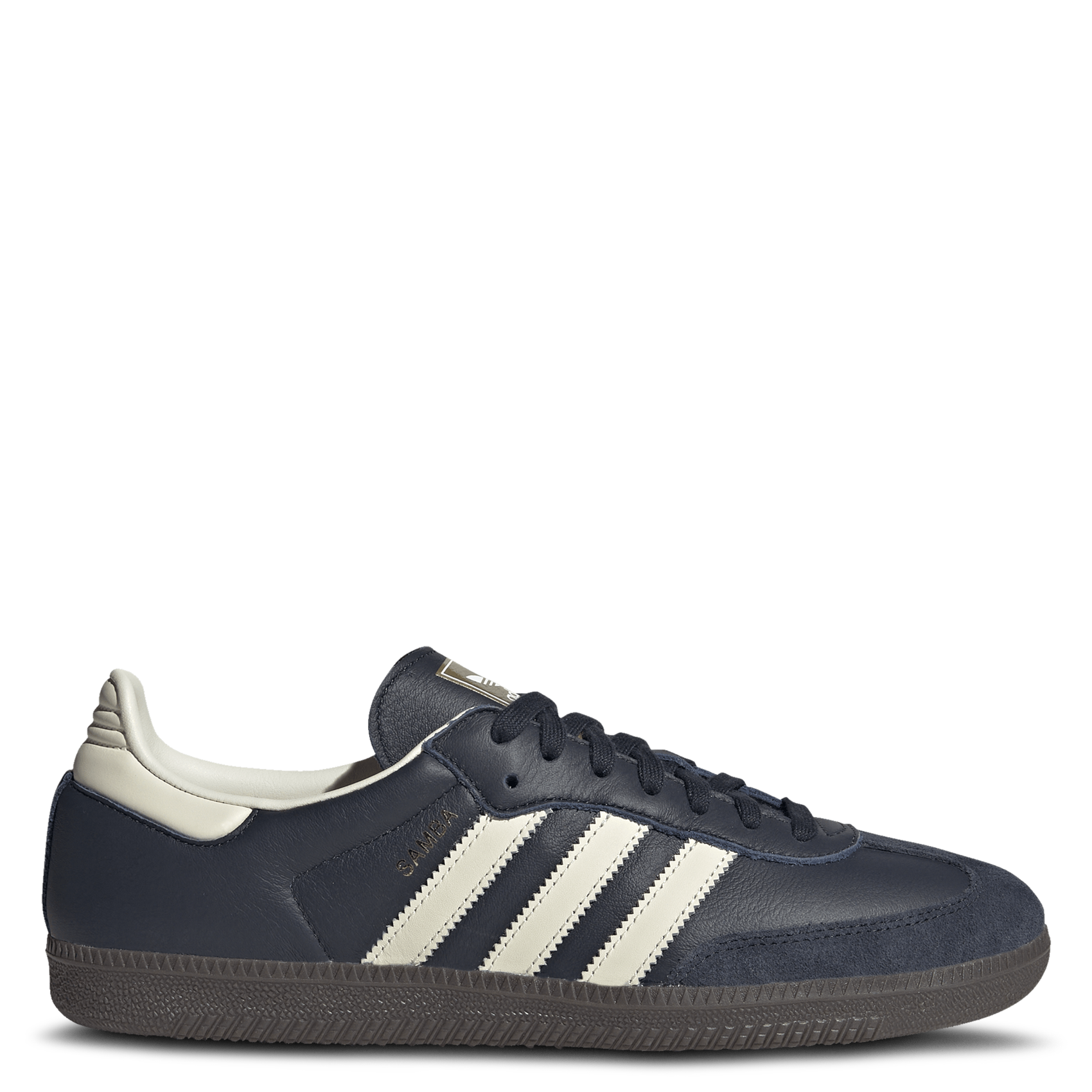 Baskets basses en cuir ADIDAS Bleu