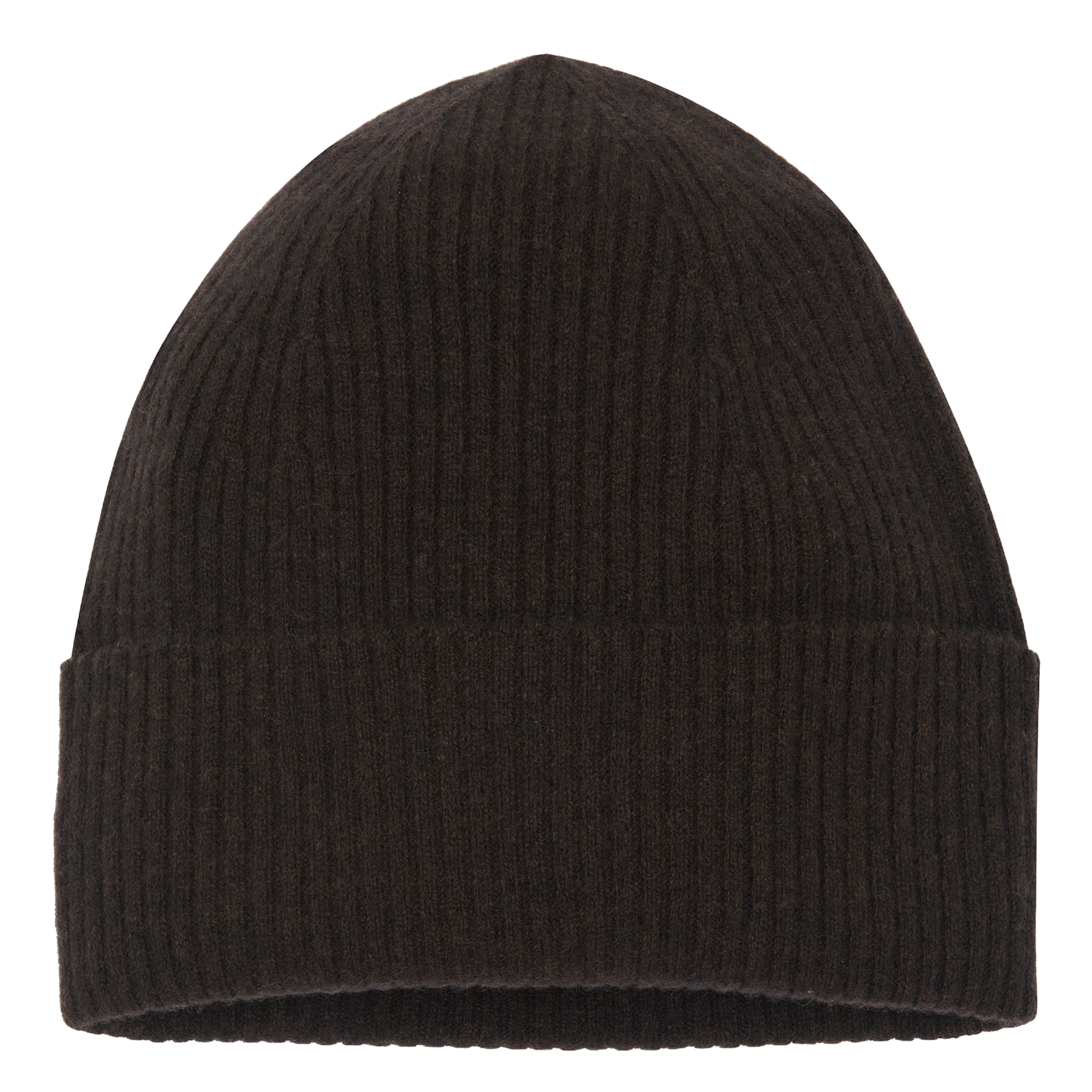 Bonnet en cachemire KUJTEN Marron