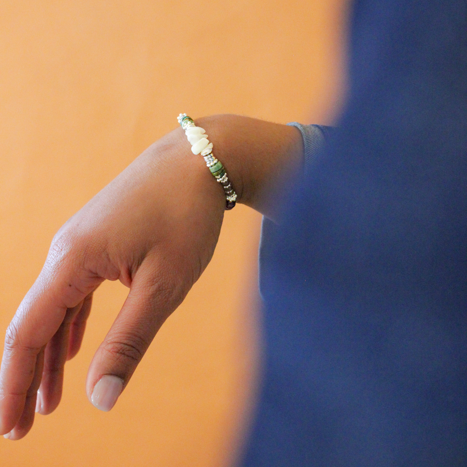 Bracelet heishi - joanne L'ATELIER DES DAMES Silver