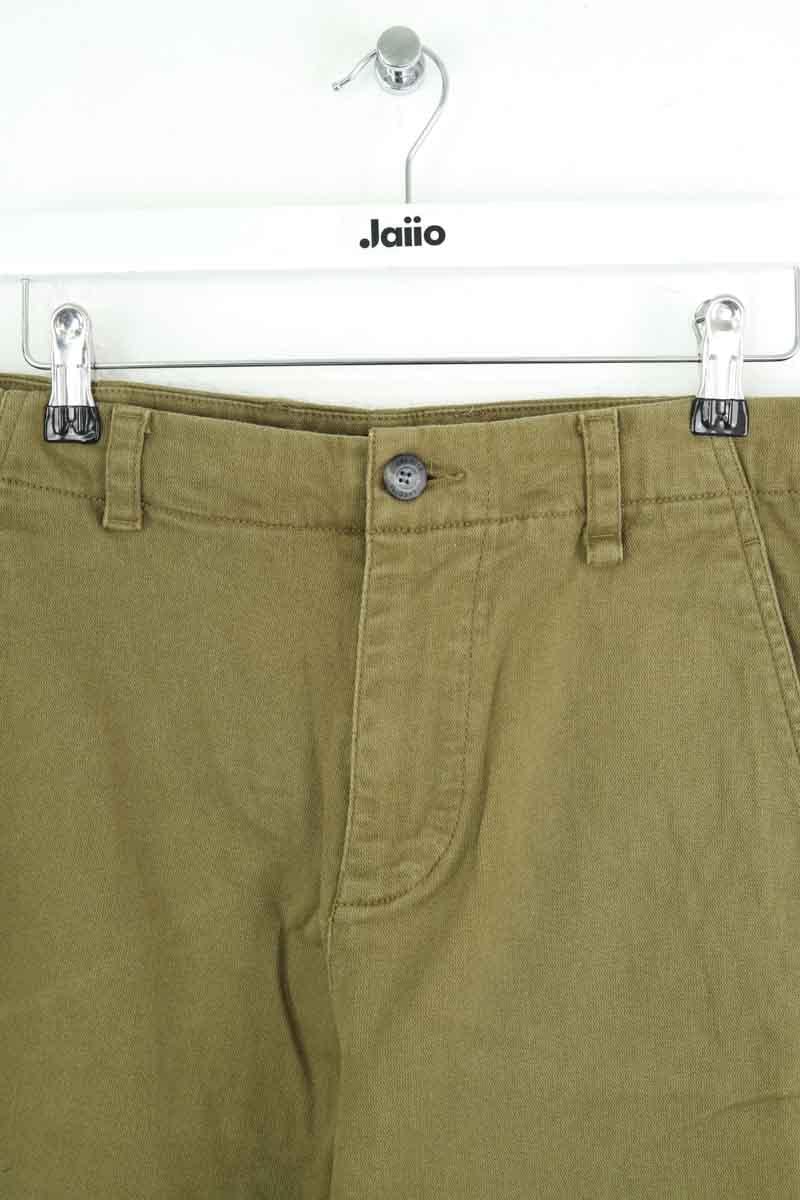 Slim-fit cotton cargo pants LACOSTE - SECONDE MAIN Khaki