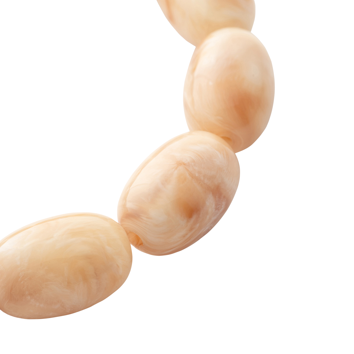 Armband aus Marmorperlen VANESSA BARONI Beige