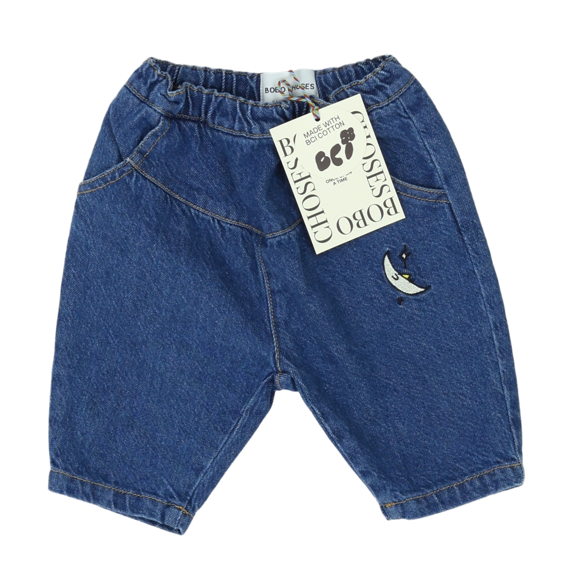 Blue baby pants - 6 months BOBO CHOSES - Seconde Main Blue