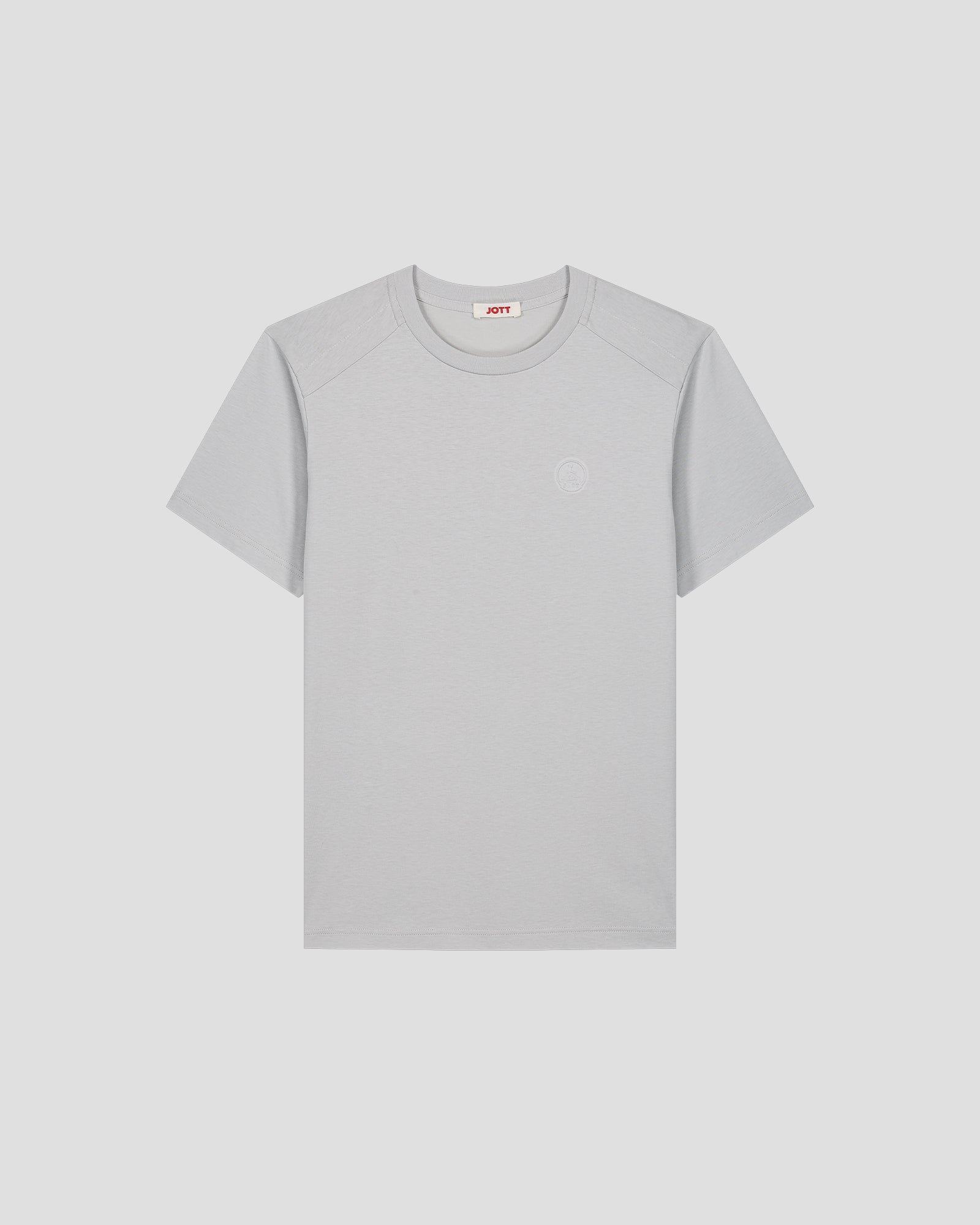 Round neck cotton T-shirt JOTT Grey
