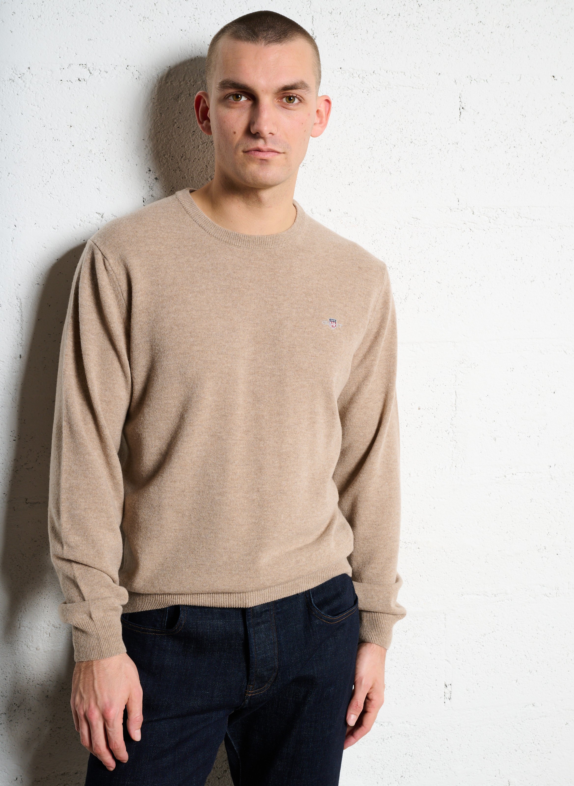 Straight-cut wool sweater GANT