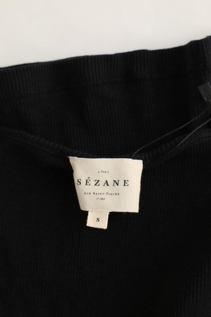 Top sans manche SEZANE - Seconde main Black