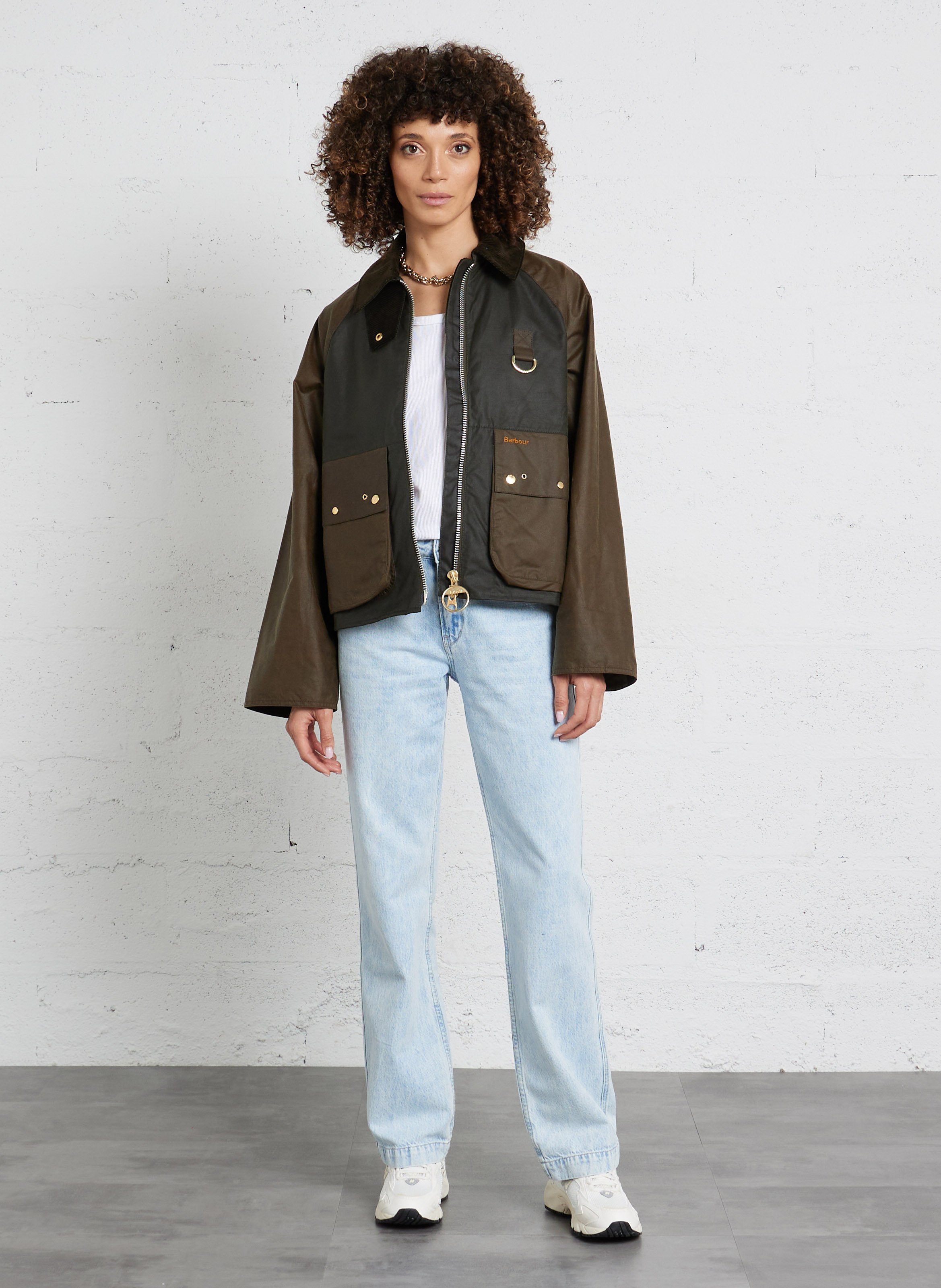 Cotton shirt with classic collar AMERICAN VINTAGE White