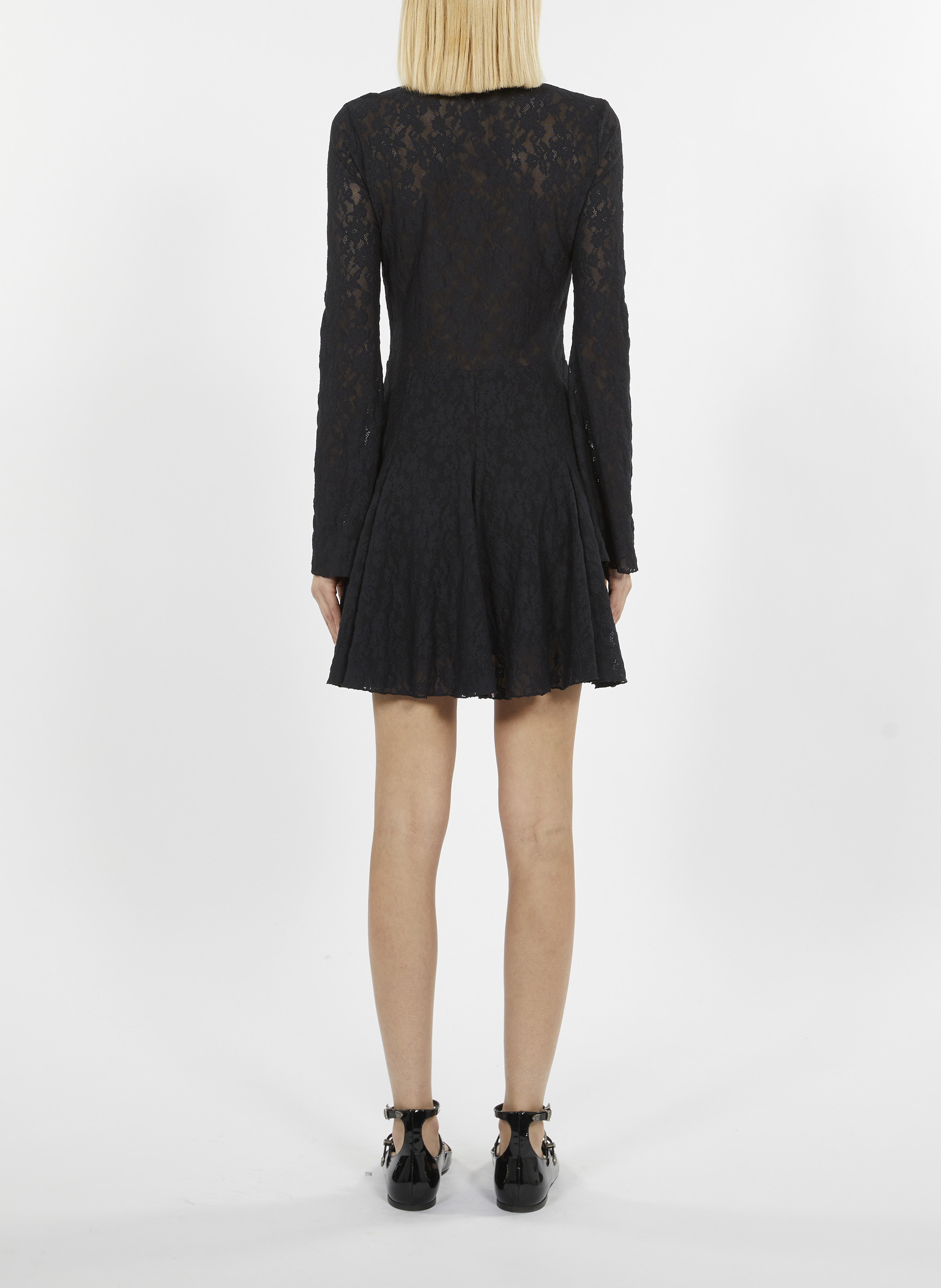 Kanten skaterjurk Robby Bis THE KOOPLES Zwart