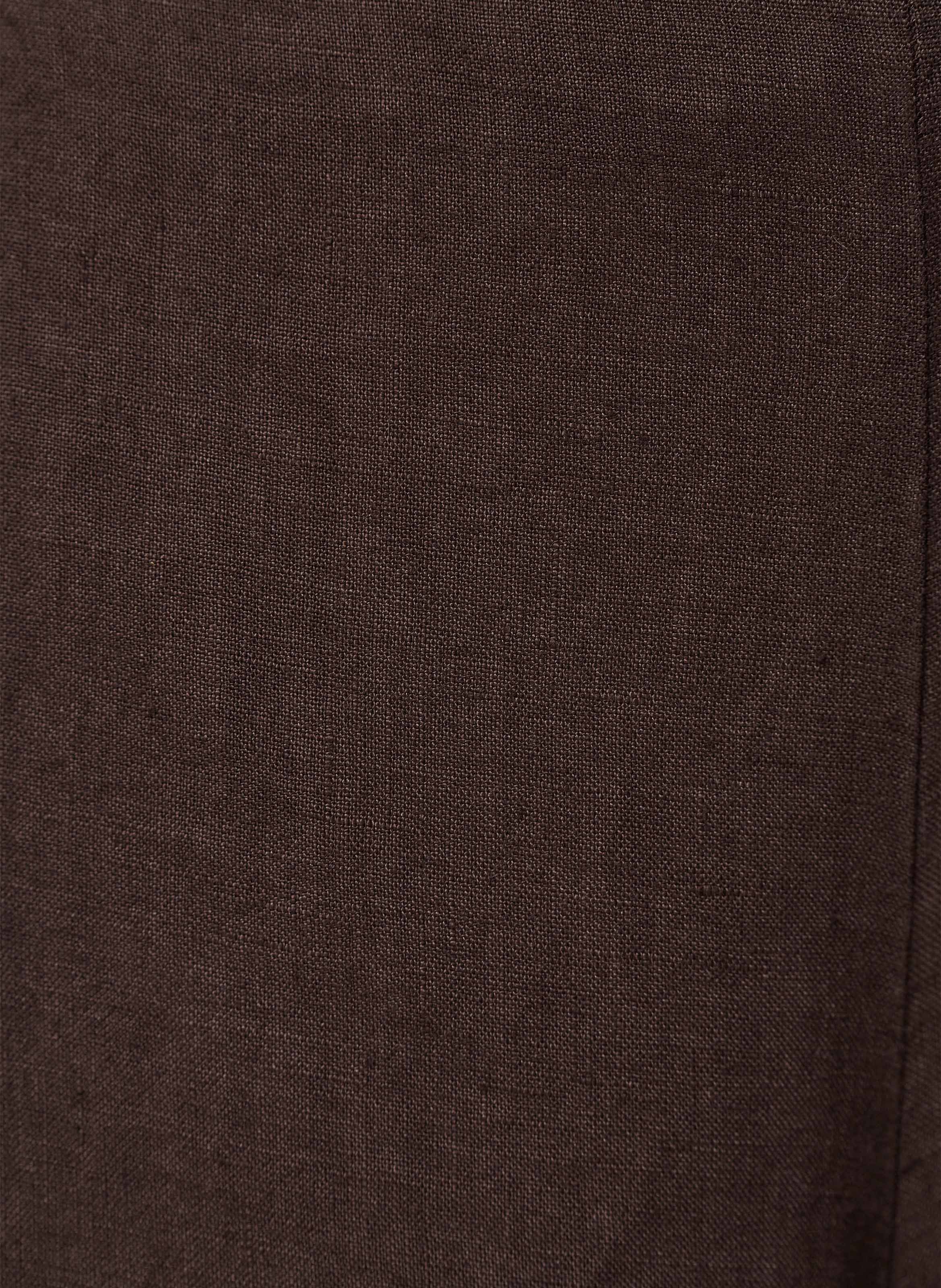 Gerade Leinenhose HUMILITY Braun