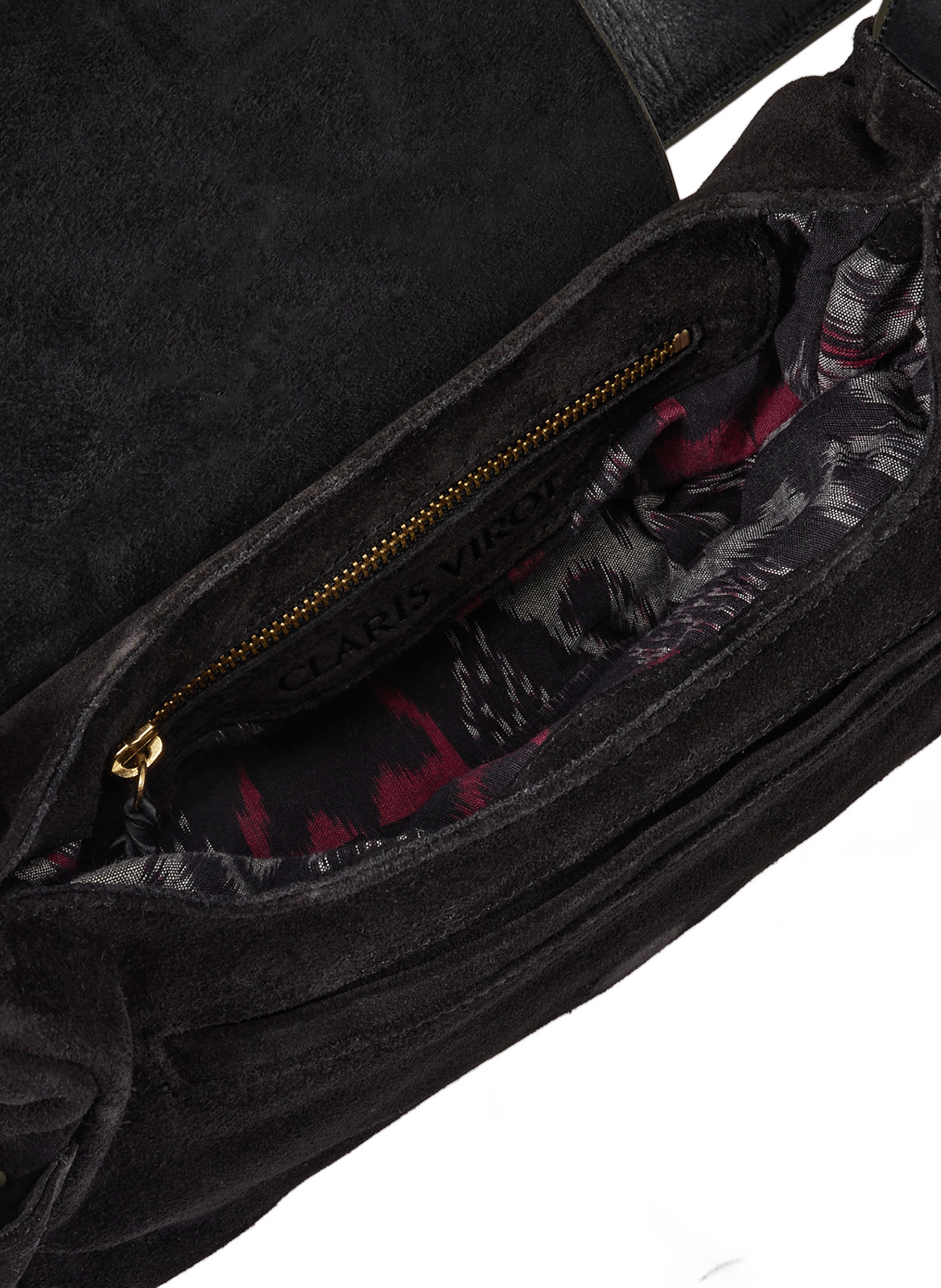 Brieftasche aus Leder CLARIS VIROT Schwarz
