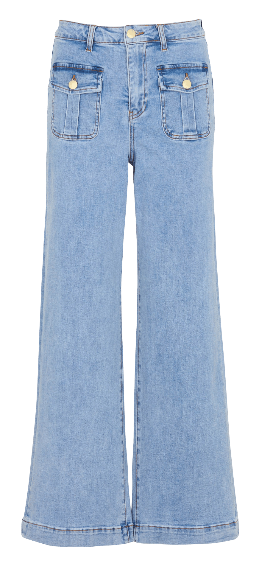 Jean large en coton mélangé LA PETITE ETOILE Bleu