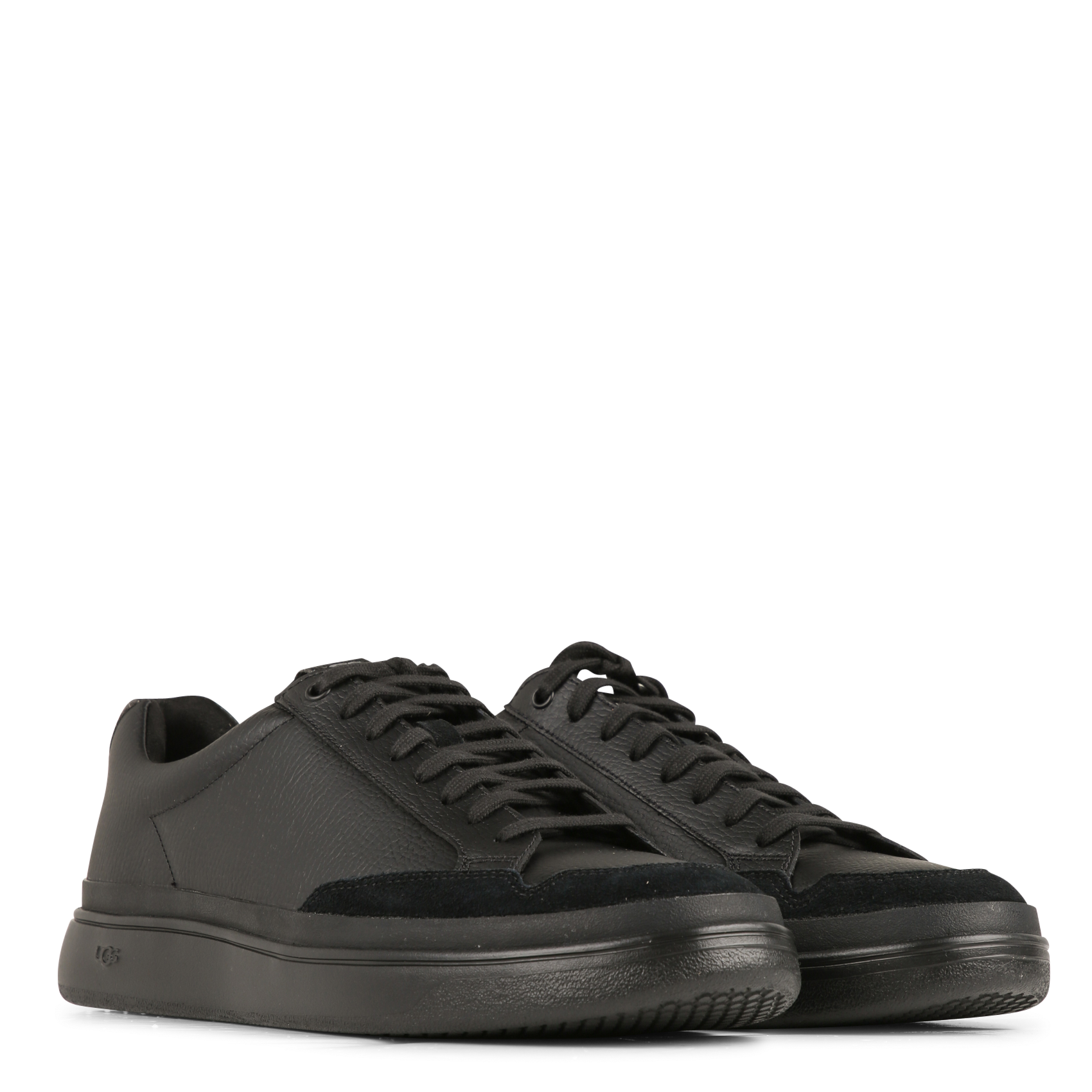 Baskets basses en cuir UGG Noir