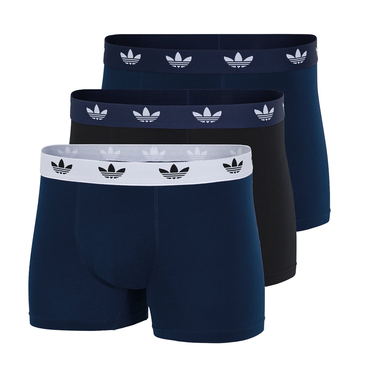 Pack of three boxer shorts ADIDAS UNDERWEAR Black