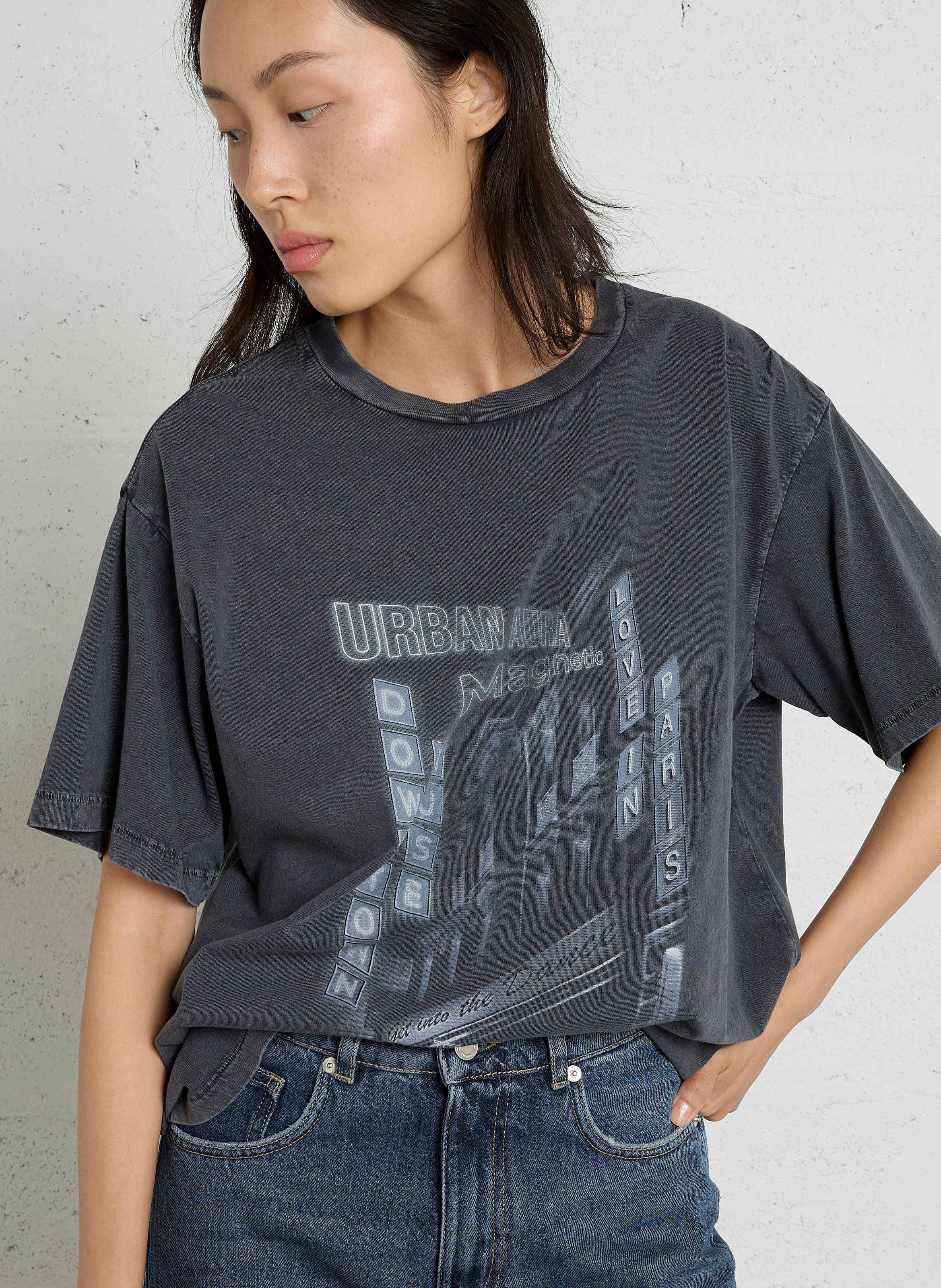 Bedrucktes T-Shirt IKKS Grau