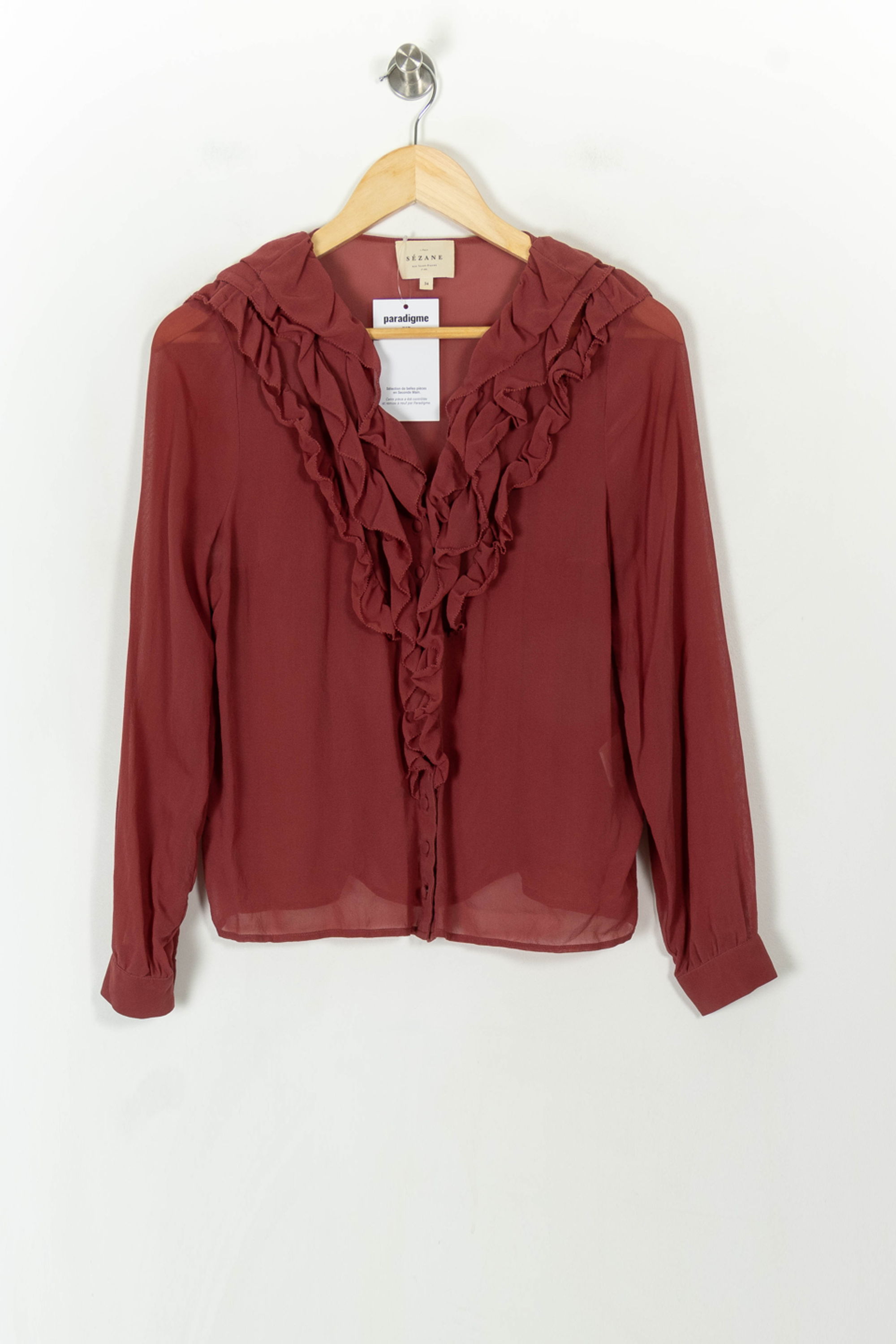Blouse SEZANE - Seconde main Rose