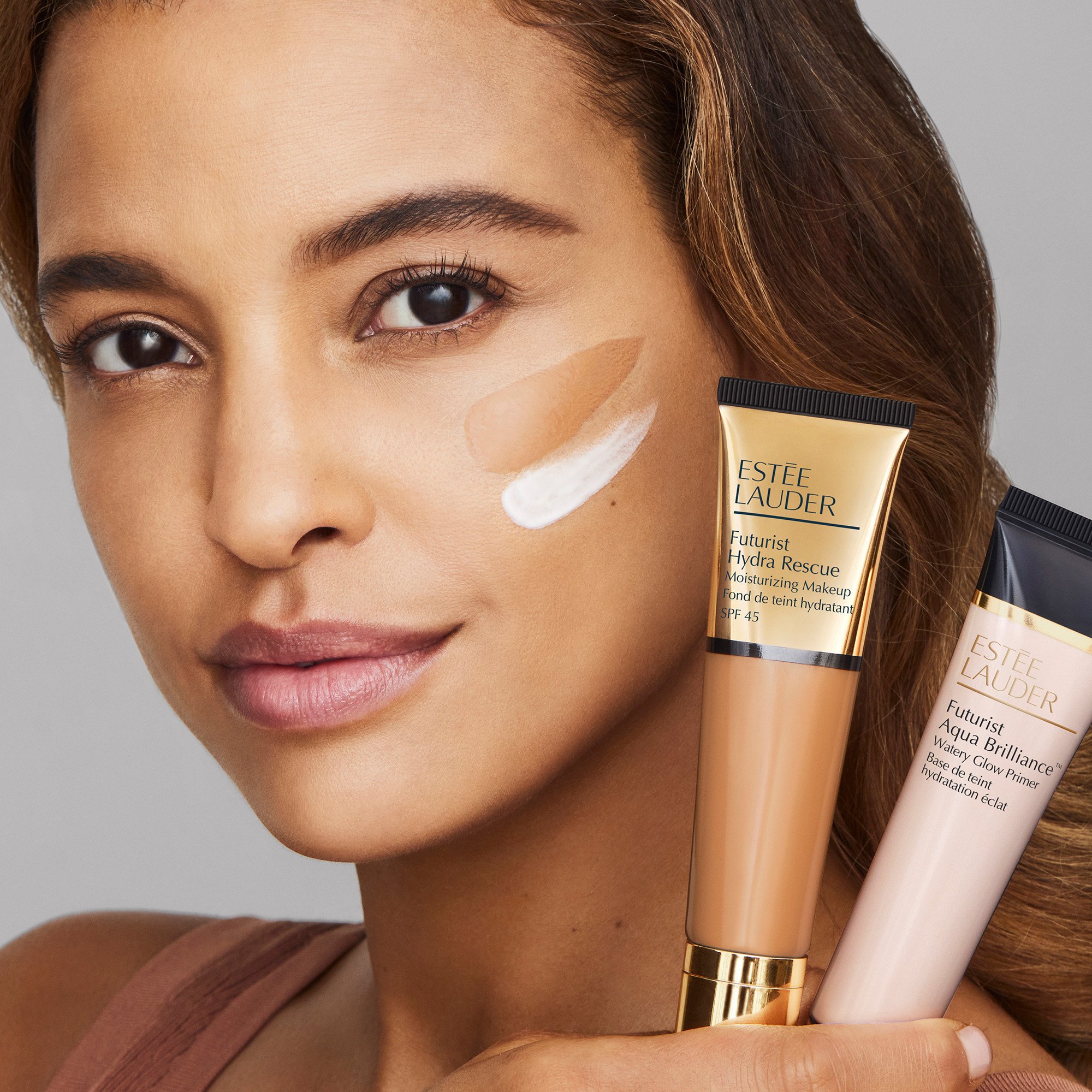Futurist Hydra Rescue - Feuchtigkeitsspendende Foundation mit LSF 45 ESTEE LAUDER 5w2 rich caramel