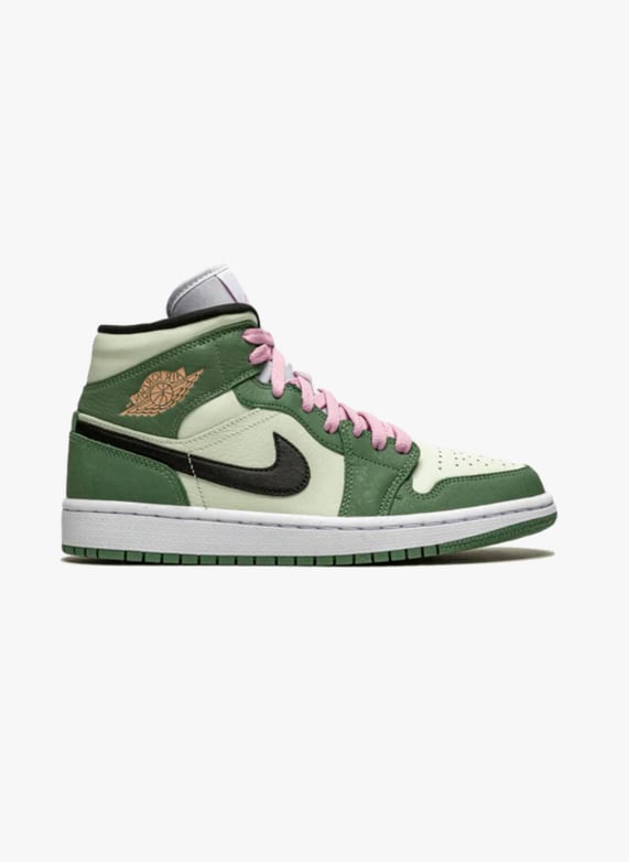 Nike air jordan 1 green sales