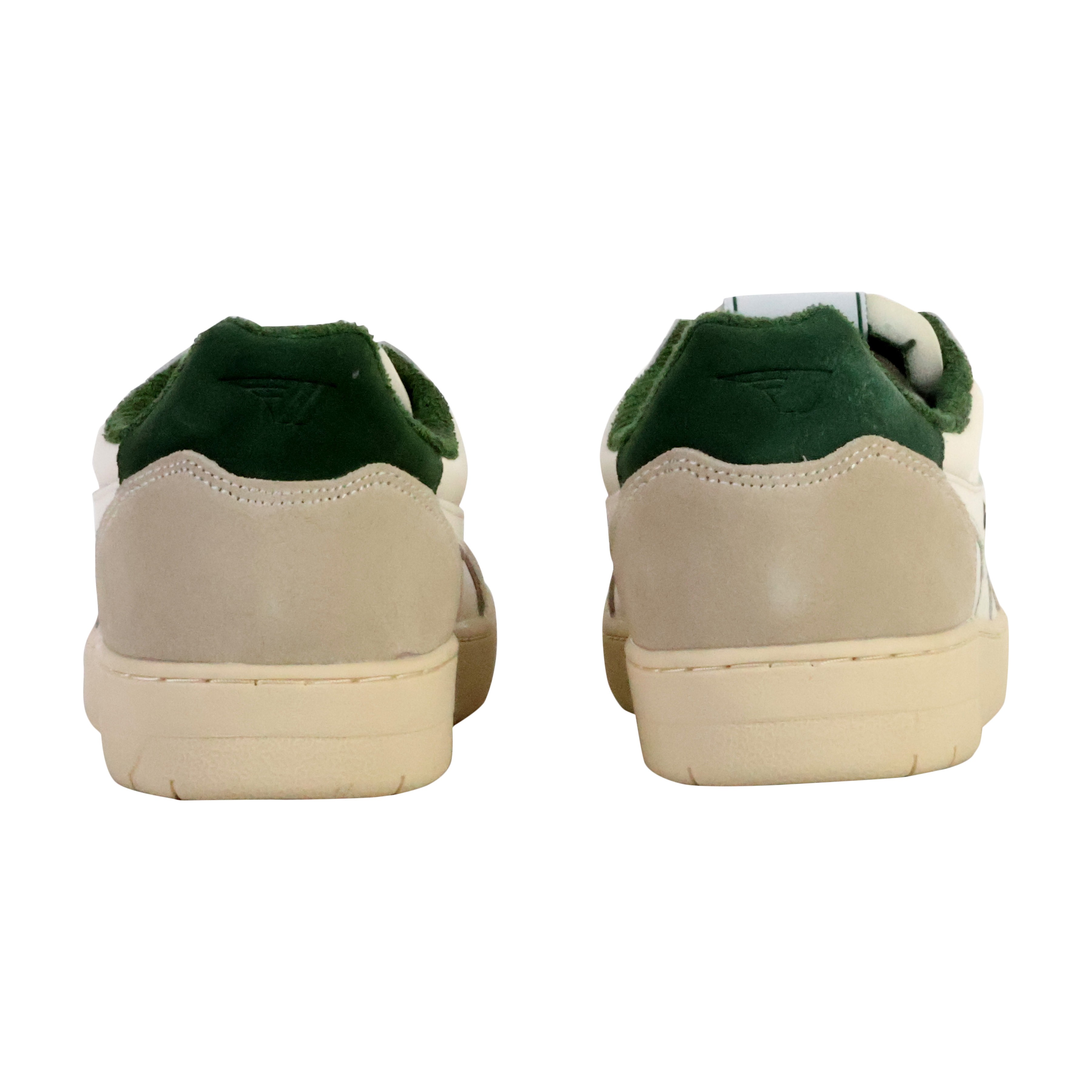 Low suede sneakers GOLA Green