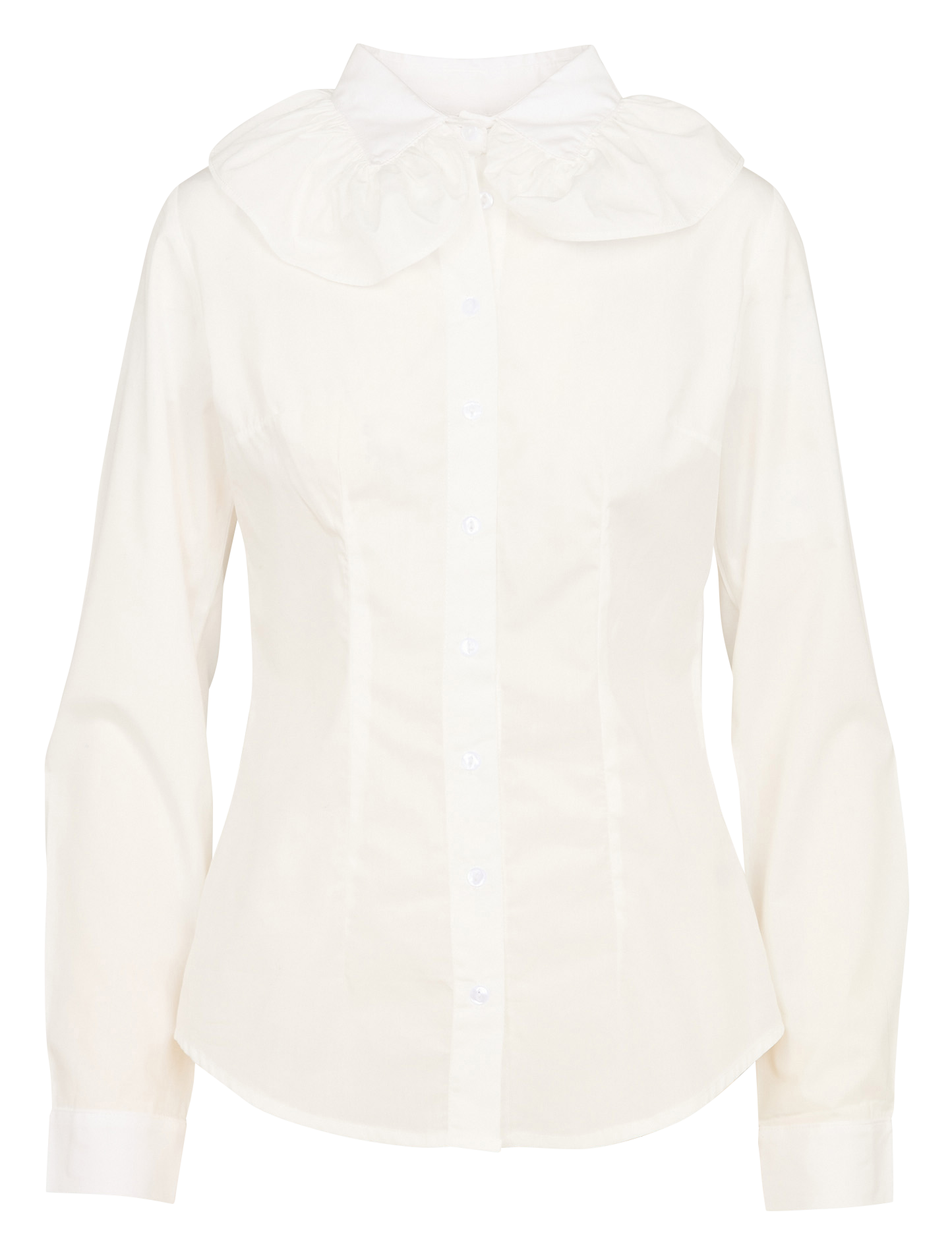 Chemise cintrée en coton STELLA PARDO Blanc