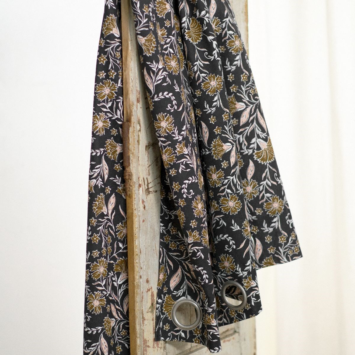 Plain cotton eyelet curtain TODAY LINGE DE MAISON Multicolored