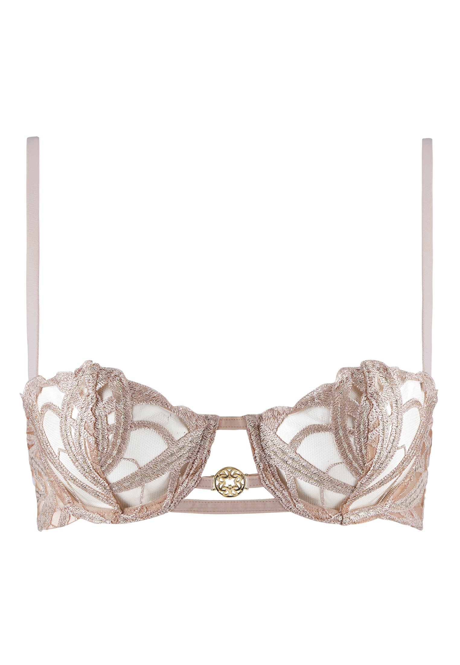A Fleur De Toi demi-cup bra AUBADE Pink