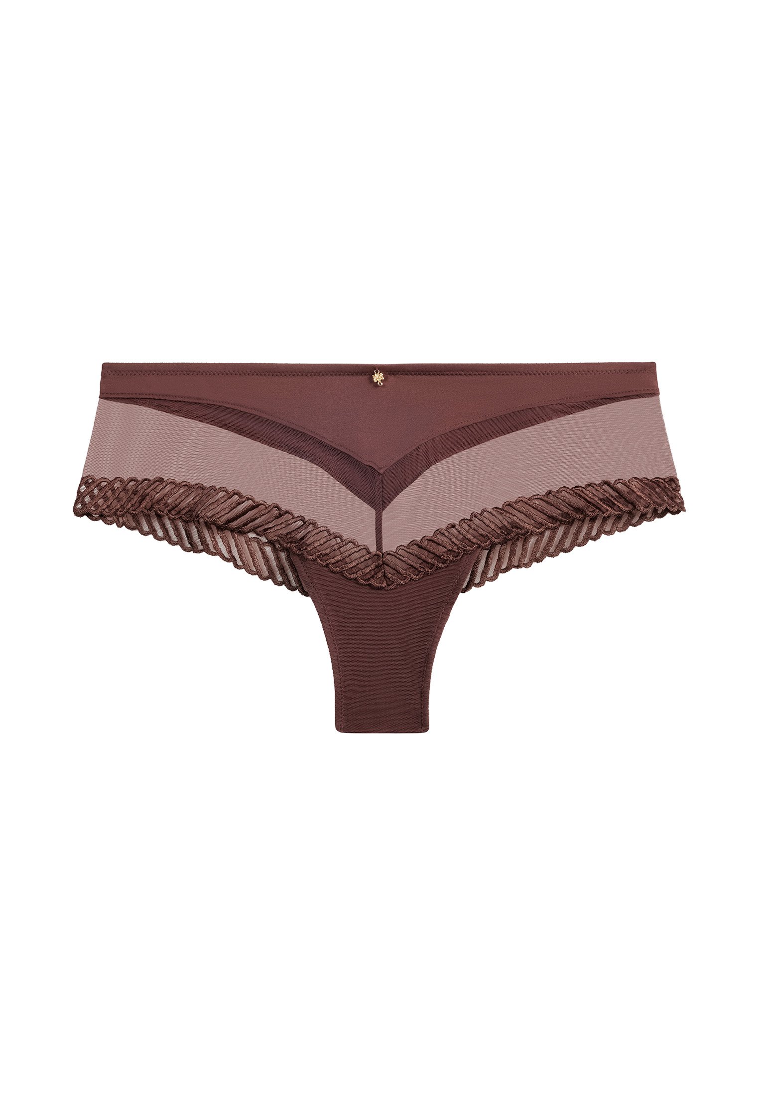 Boy shorts AUBADE Brown