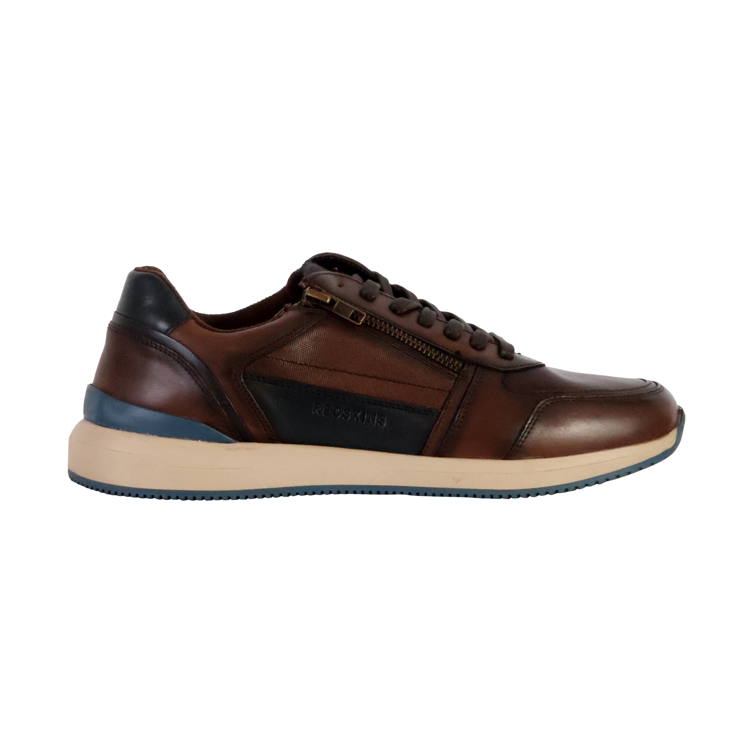 Callias leather sneakers REDSKINS Brown