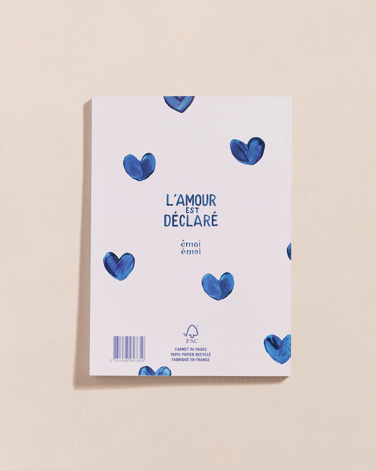 Le carnet mamie amour EMOI EMOI Bleu