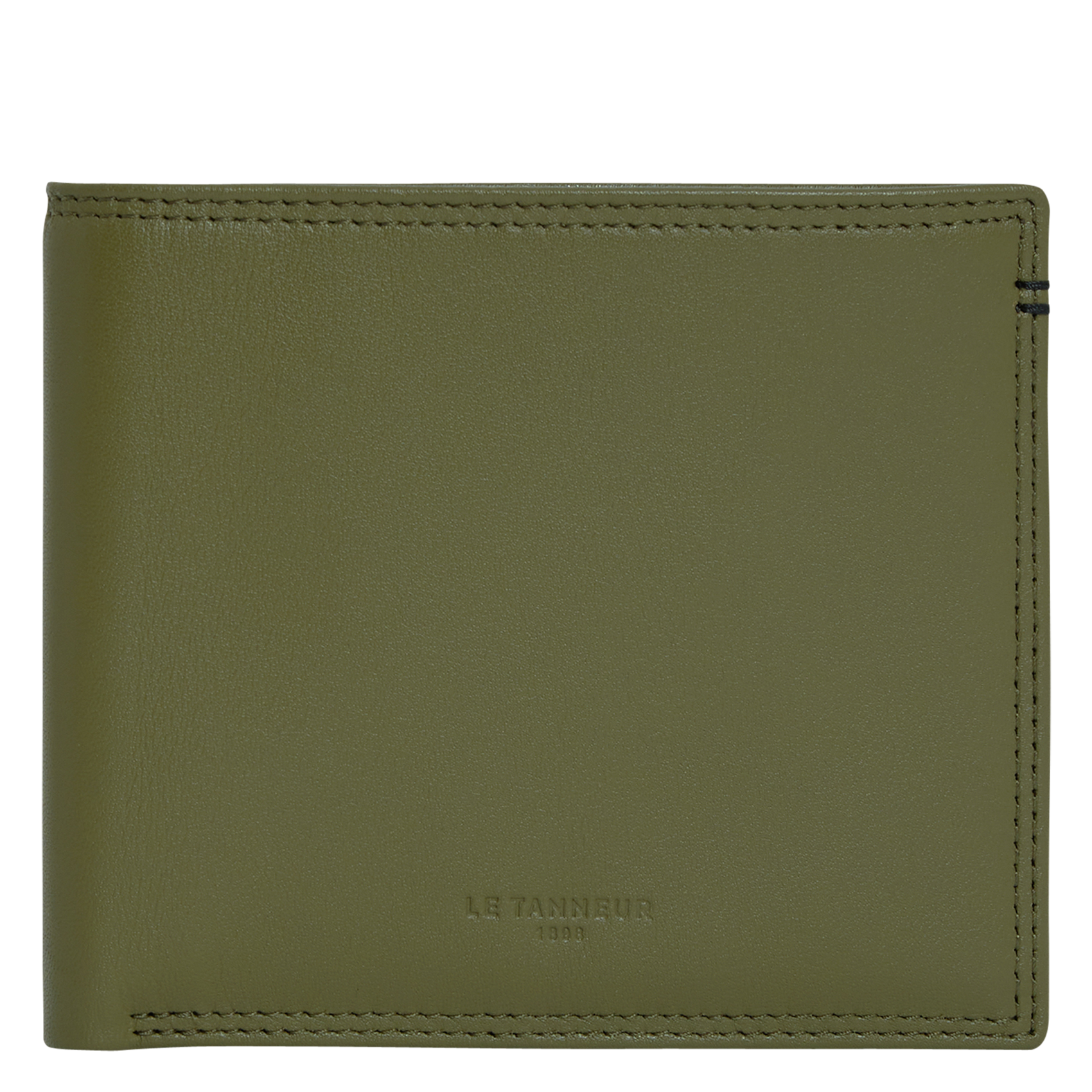 Gladde, leren portefeuille LE TANNEUR