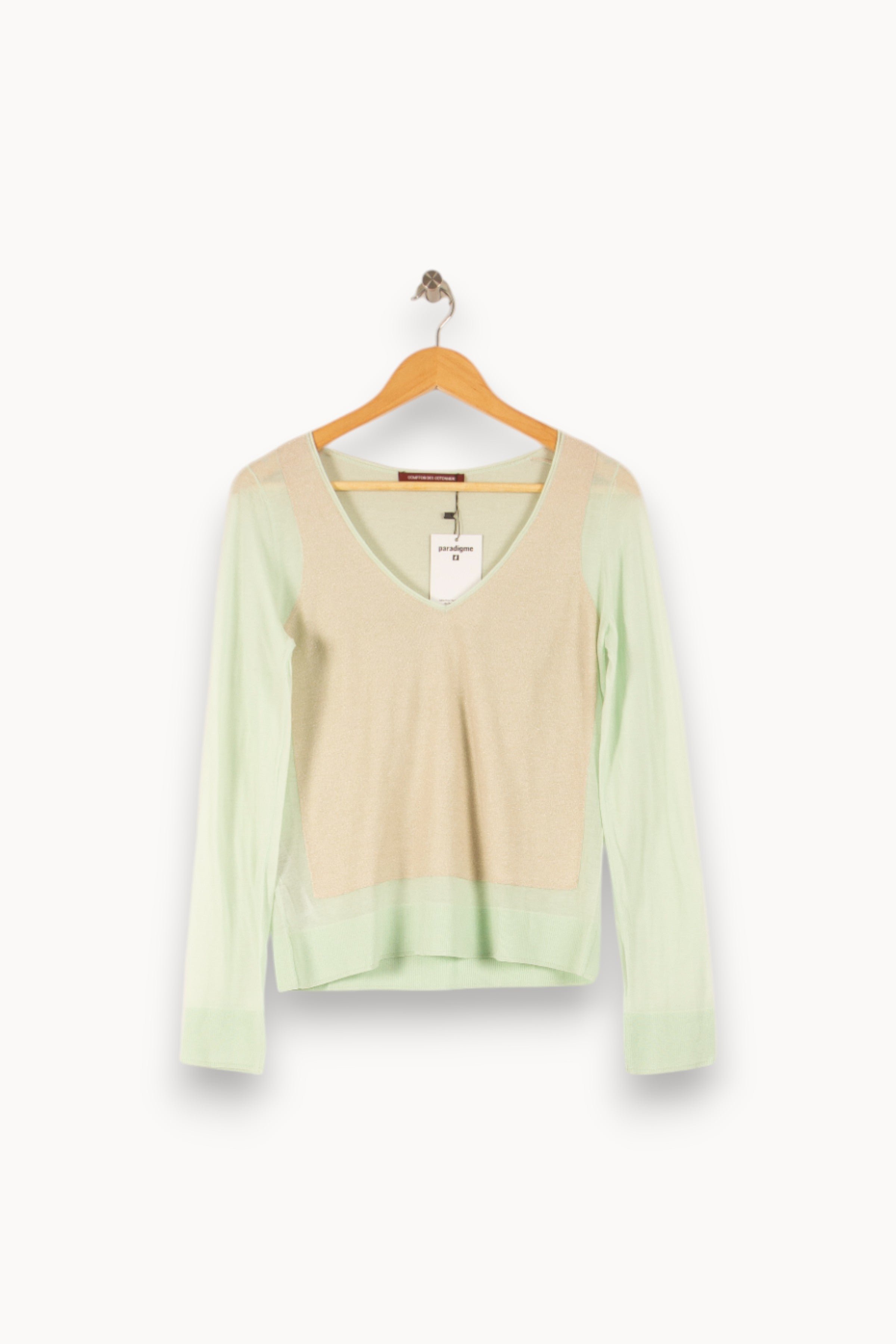 Tommy Badge T-shirt COMPTOIR DES COTONNIERS - Seconde main Blue