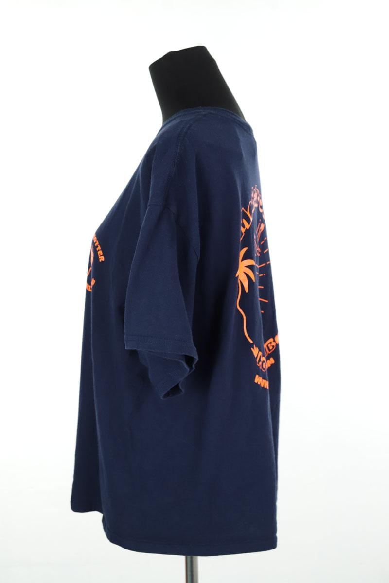 Cotton T-shirt MODETROTTER - Seconde Main Blue