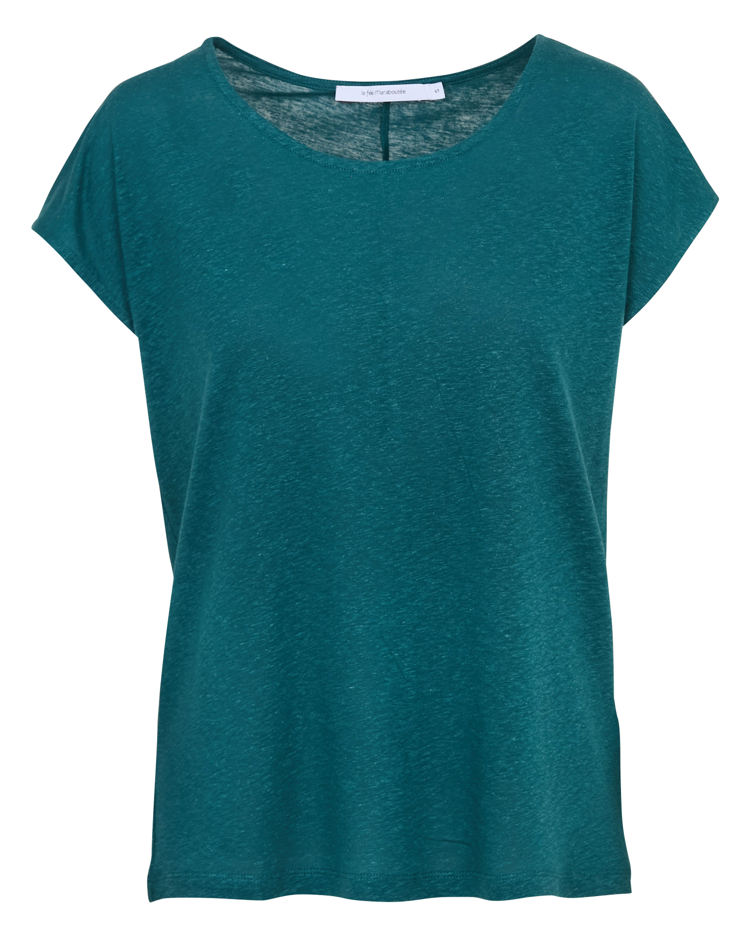 Round-neck oversized T-shirt LA FEE MARABOUTEE Blue