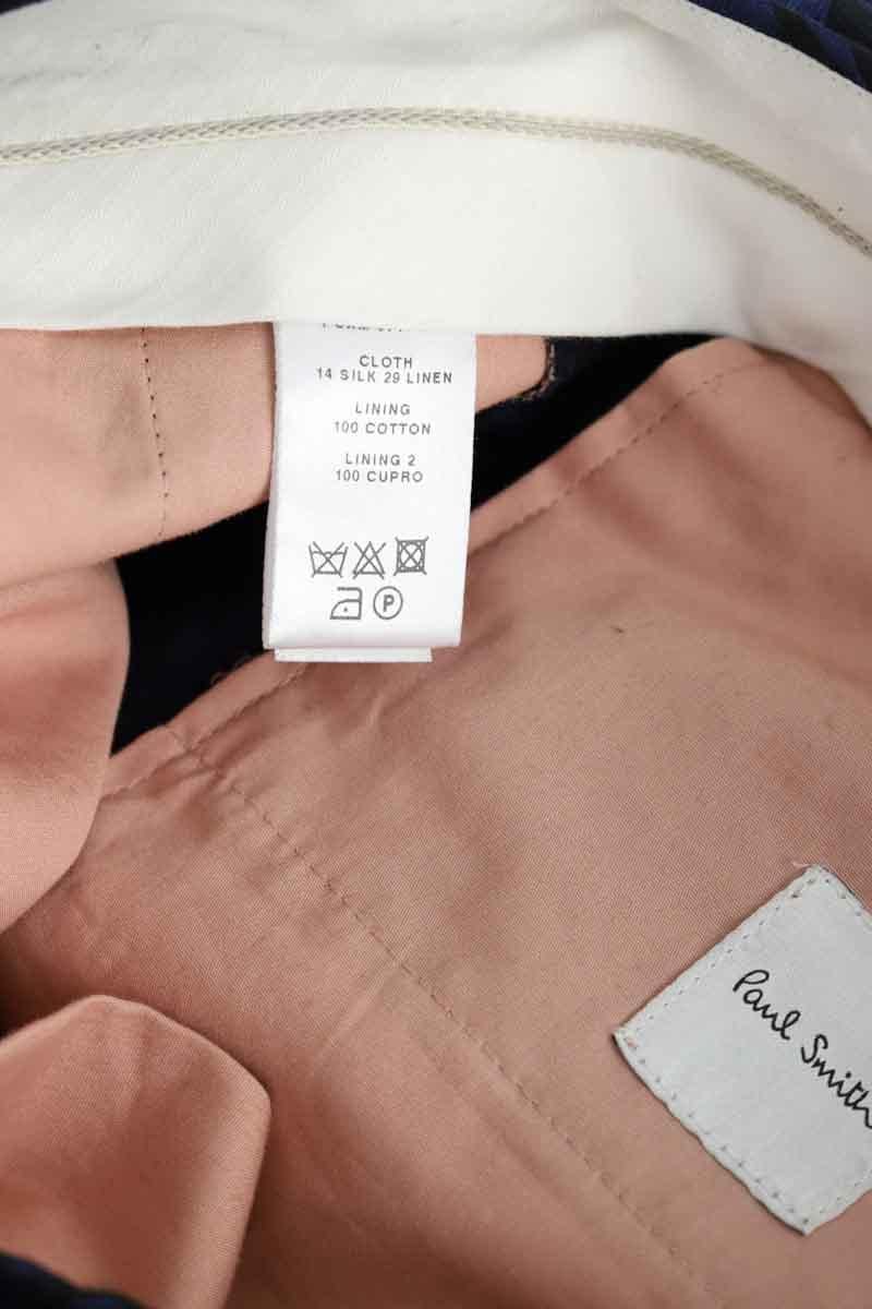 Slim-fit cotton cargo pants PAUL SMITH - Seconde main Blue