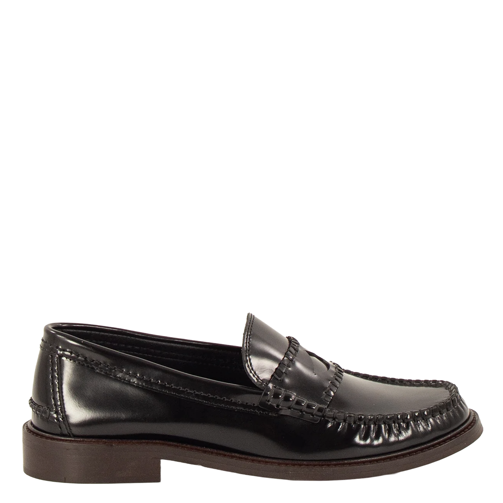 Gaylor patent leather moccasins SESSUN Black