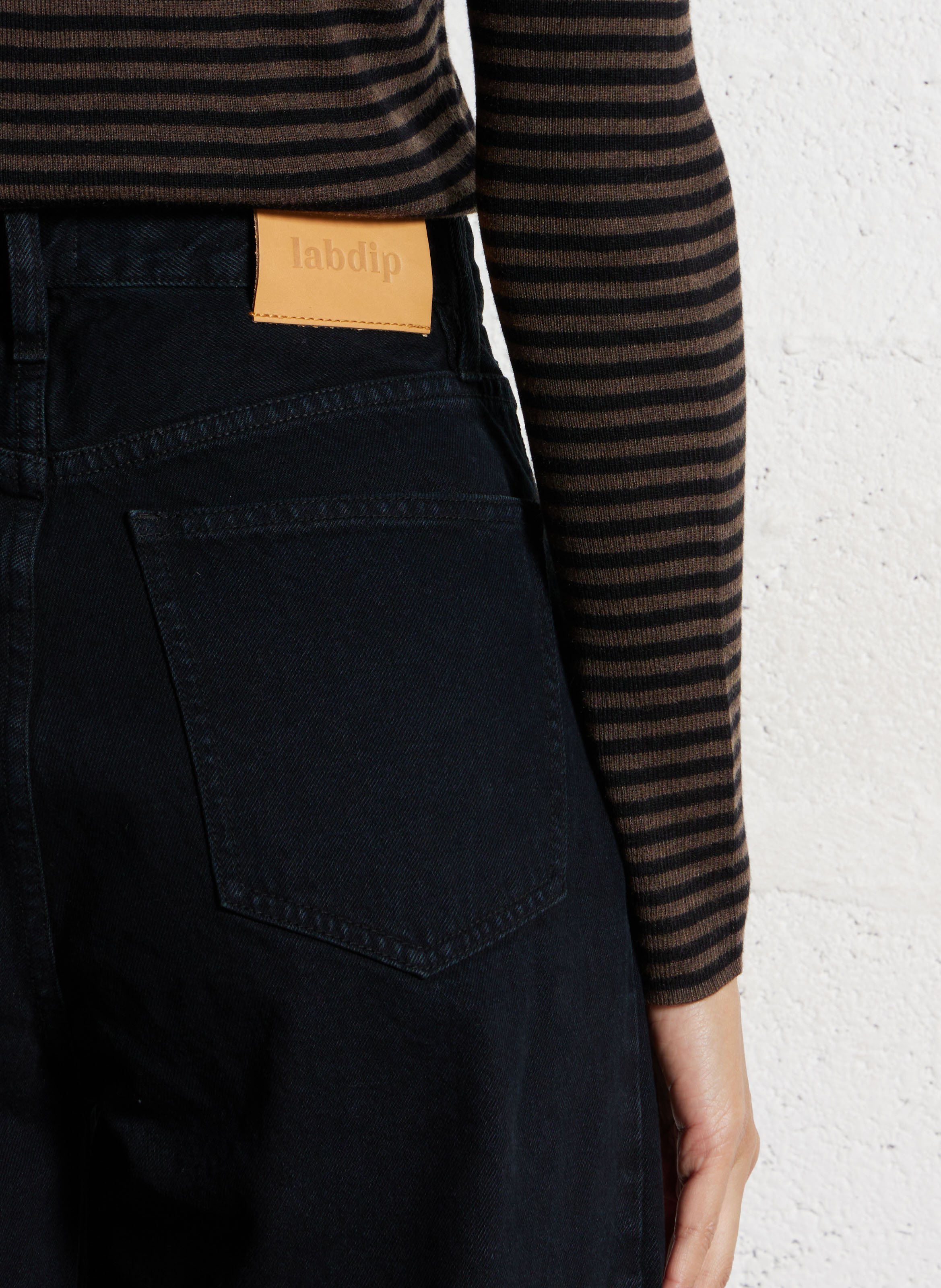 Grote katoenen jeans LAB DIP Blauw