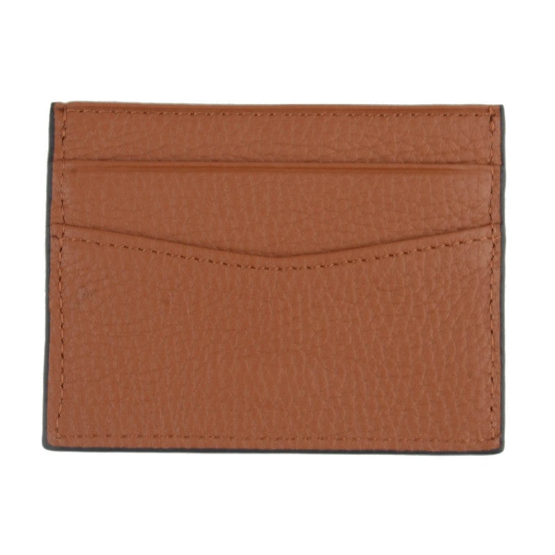 Card holder - cowhide leather POURCHET Brown