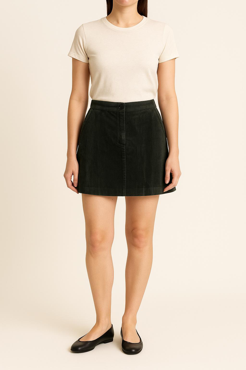 Short & midi skirt COMPTOIR DES COTONNIERS - Seconde main Green