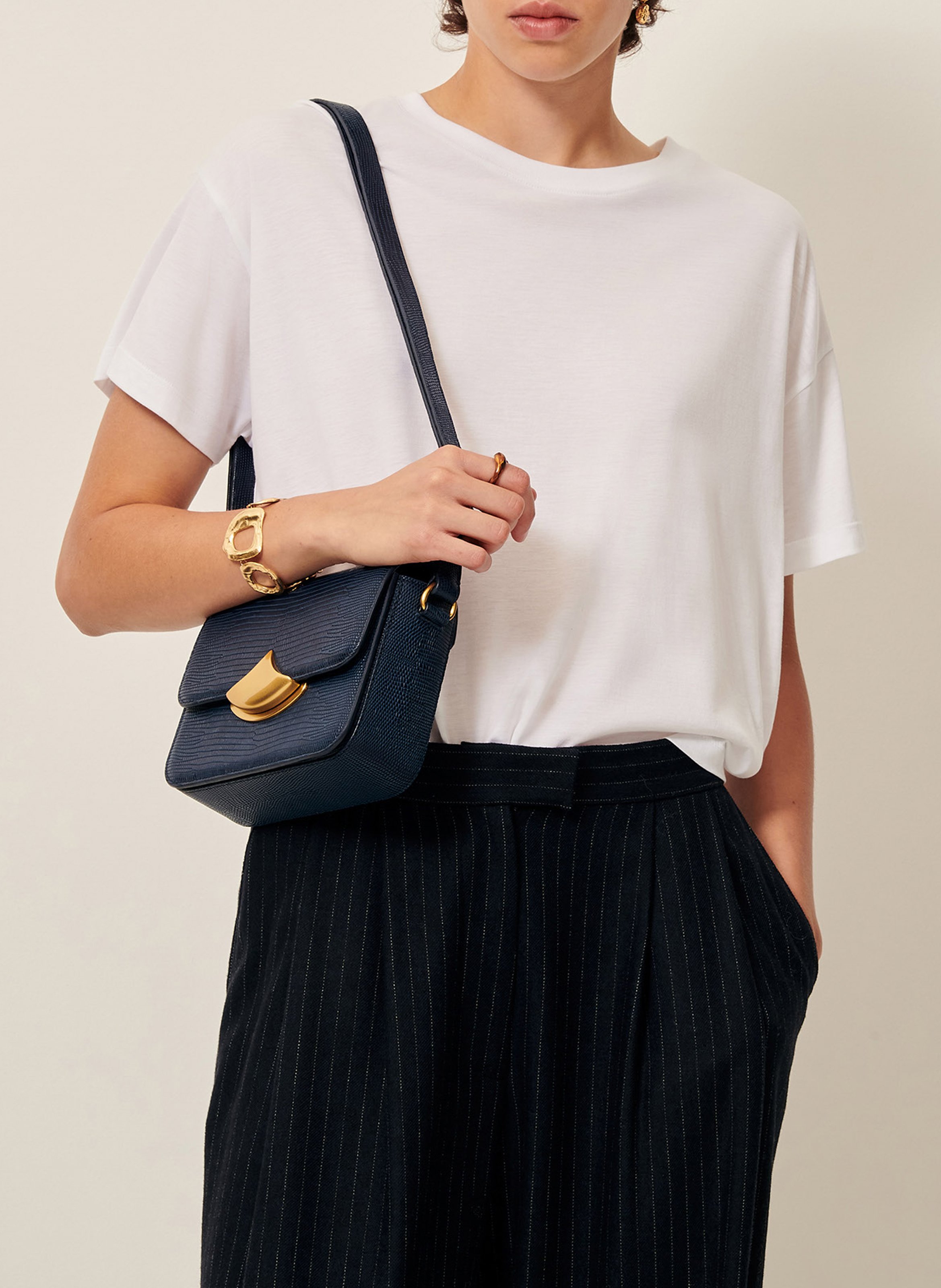 Round-neck oversized T-shirt SESSUN