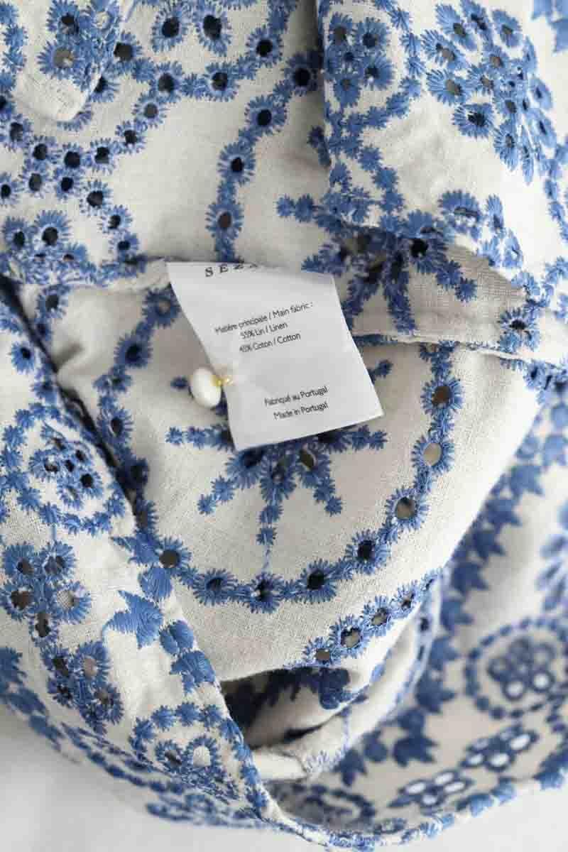 Blouse SEZANE - Seconde main Blue