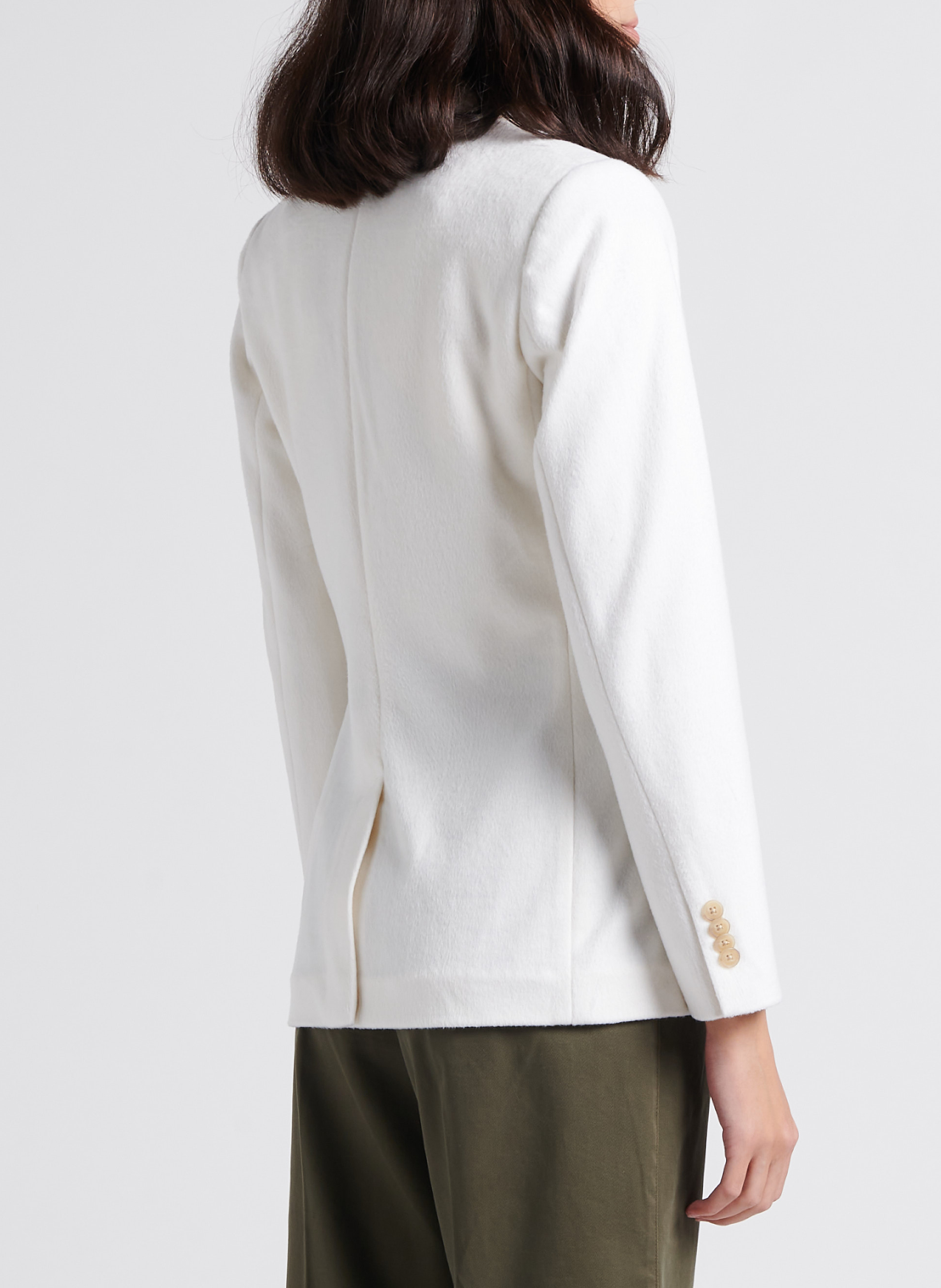 Veste blazer à logo brodé  POLO RALPH LAUREN Beige