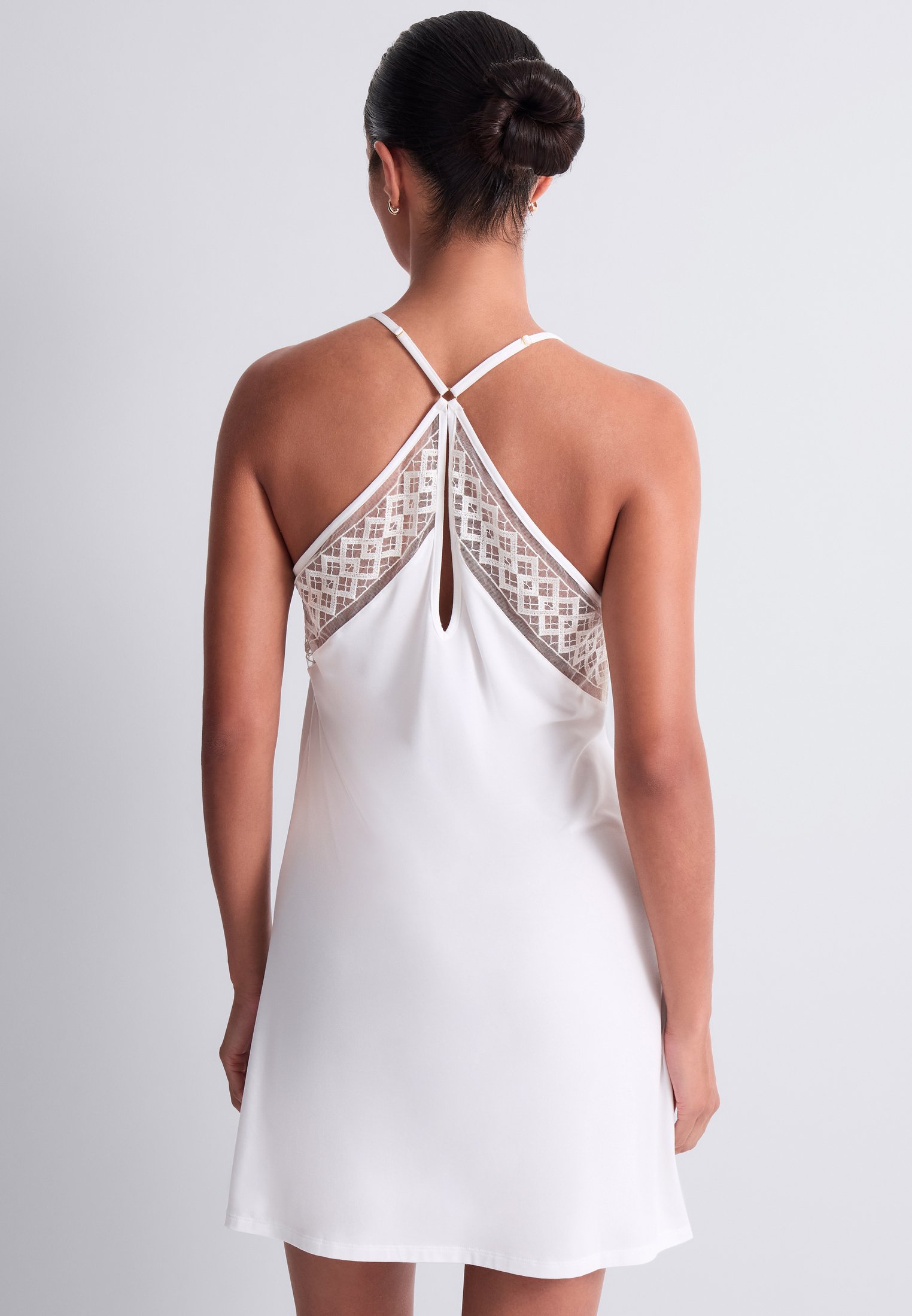 Babydoll nightgown AUBADE White