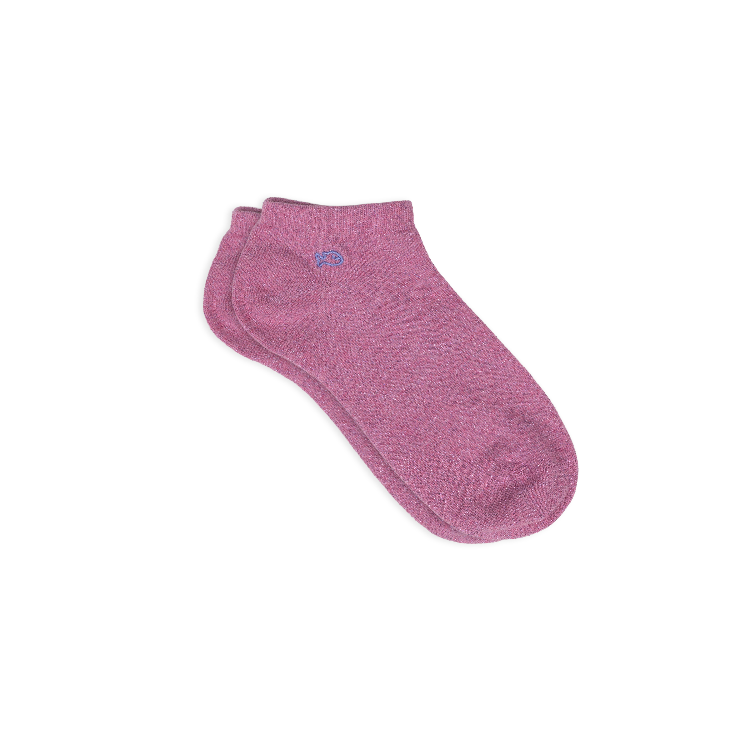 Glittery combed cotton ankle socks BILLYBELT