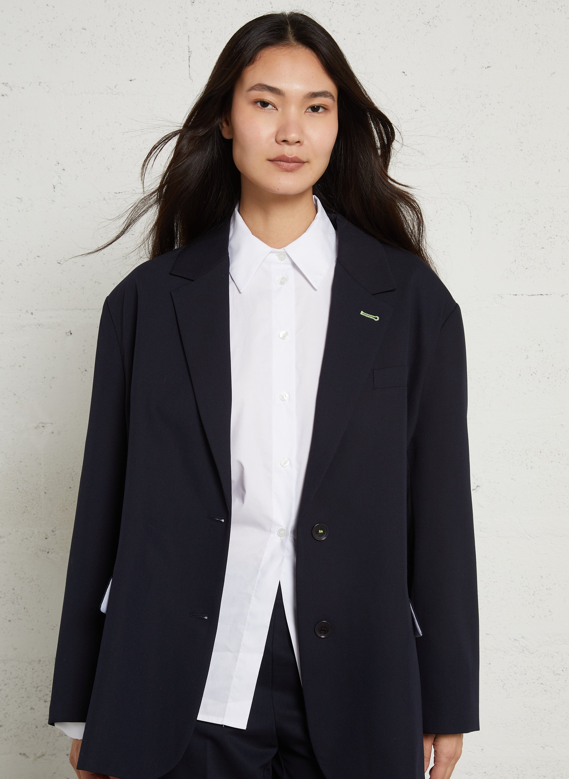 Oversize-Jacke mit Reverskragen IMPERIAL Blau