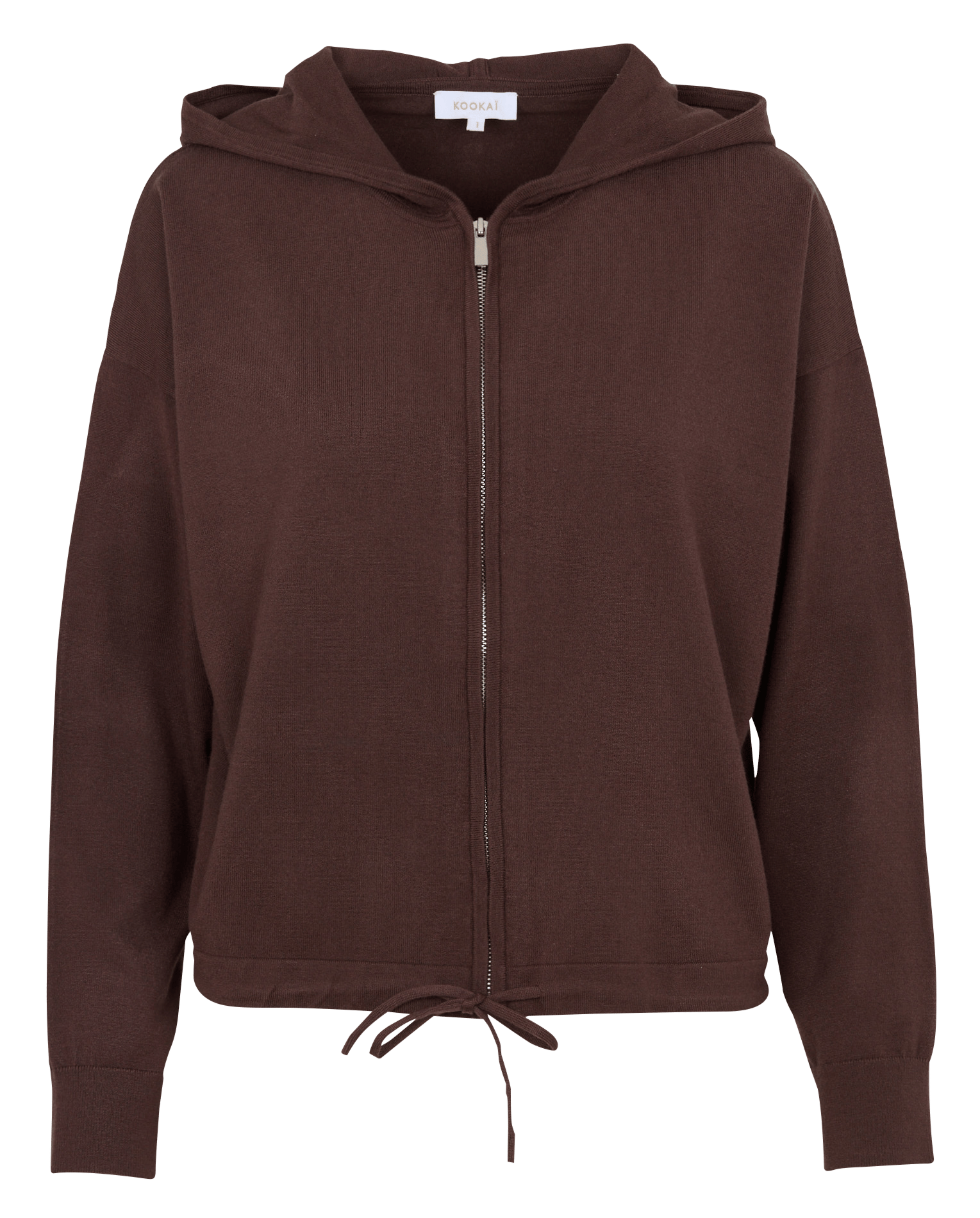 Strickjacke mit Rundhalsausschnitt KOOKAI Braun