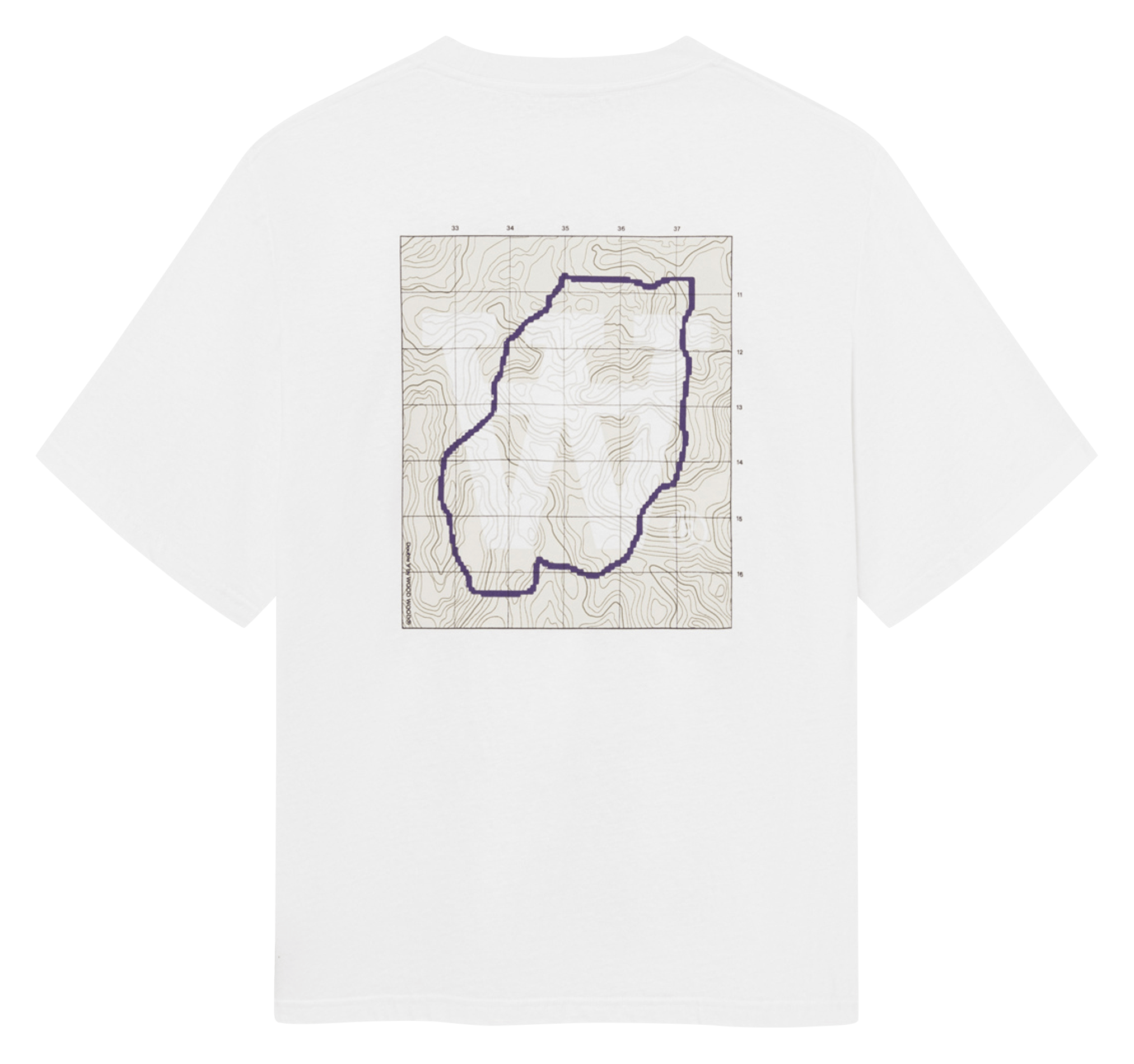 Round-neck cotton T-shirt WOOD WOOD White