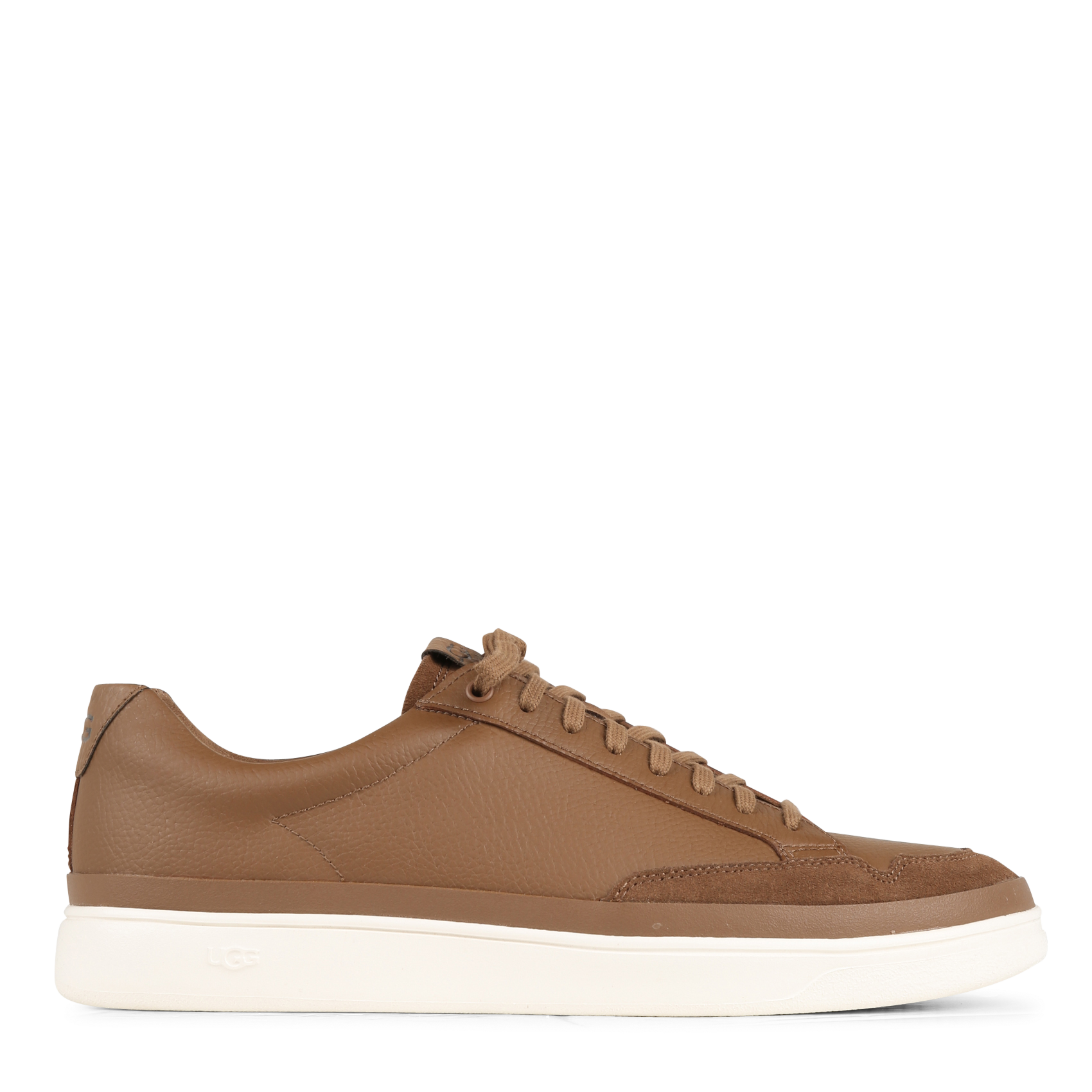 Baskets basses en cuir UGG Marron