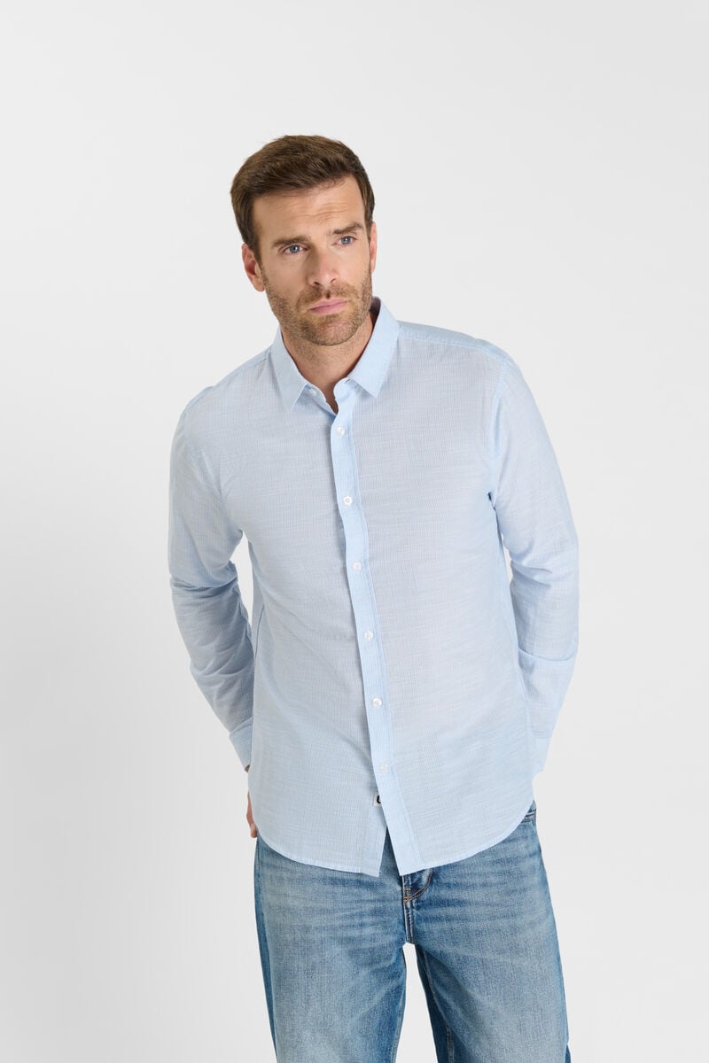 Buttoned shirt LE TEMPS DES CERISES Blue
