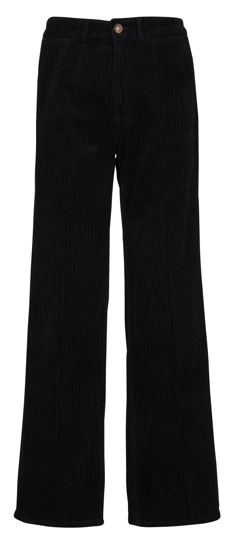 Katoenen broek met hoge taille LAB DIP Zwart