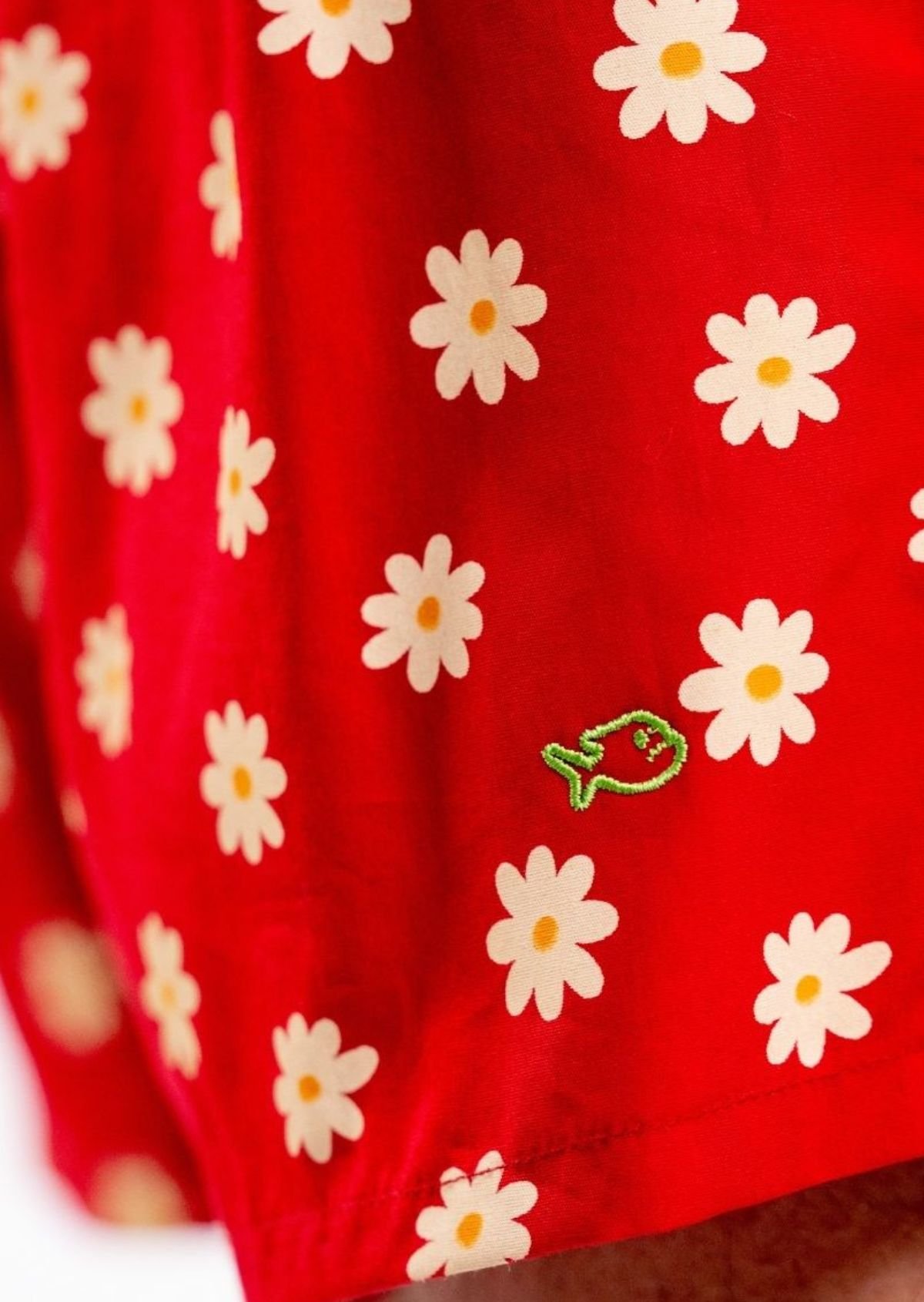 Organic cotton boxer shorts BILLYBELT Red