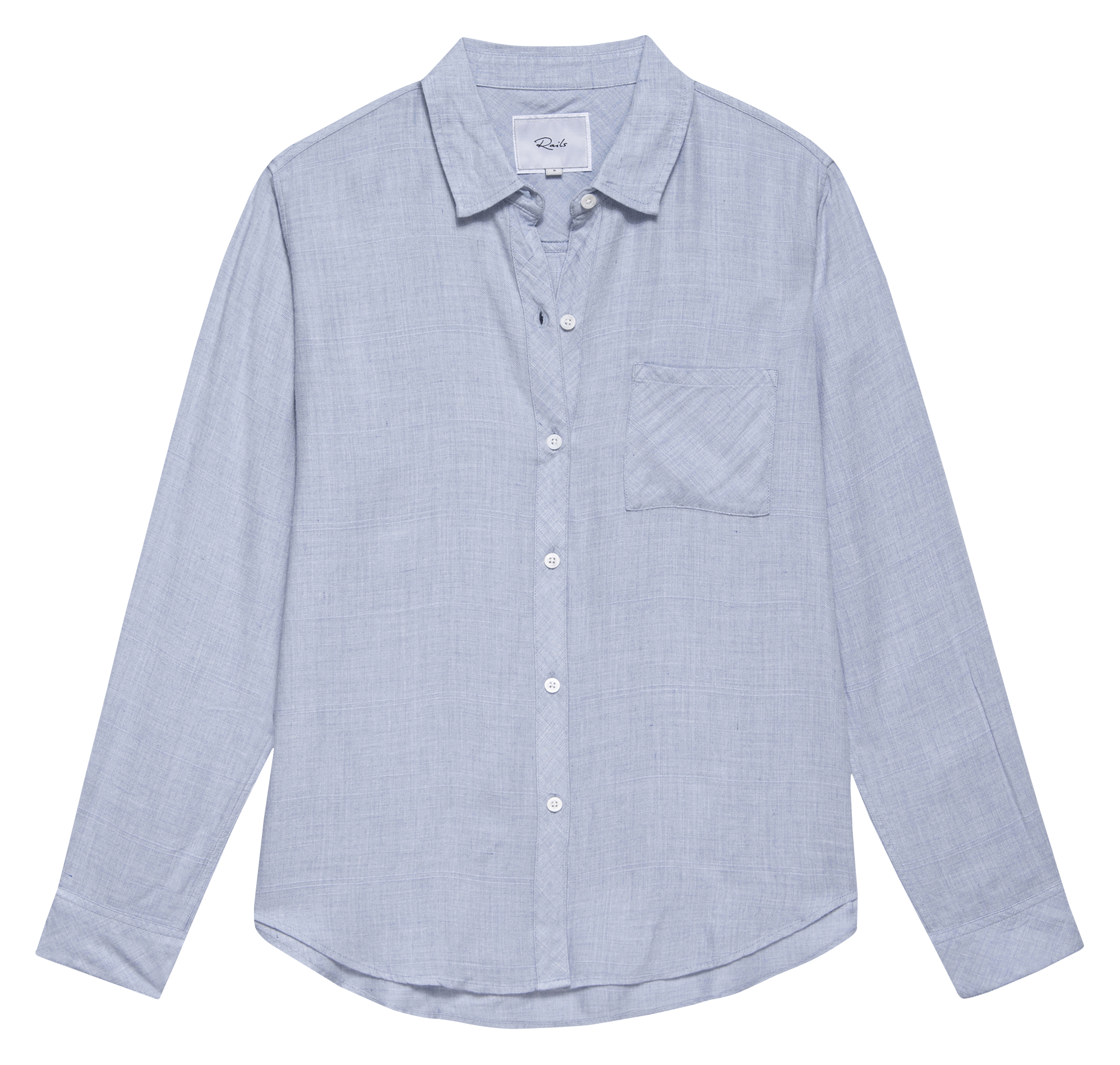 Straight checked shirt RAILS Blue