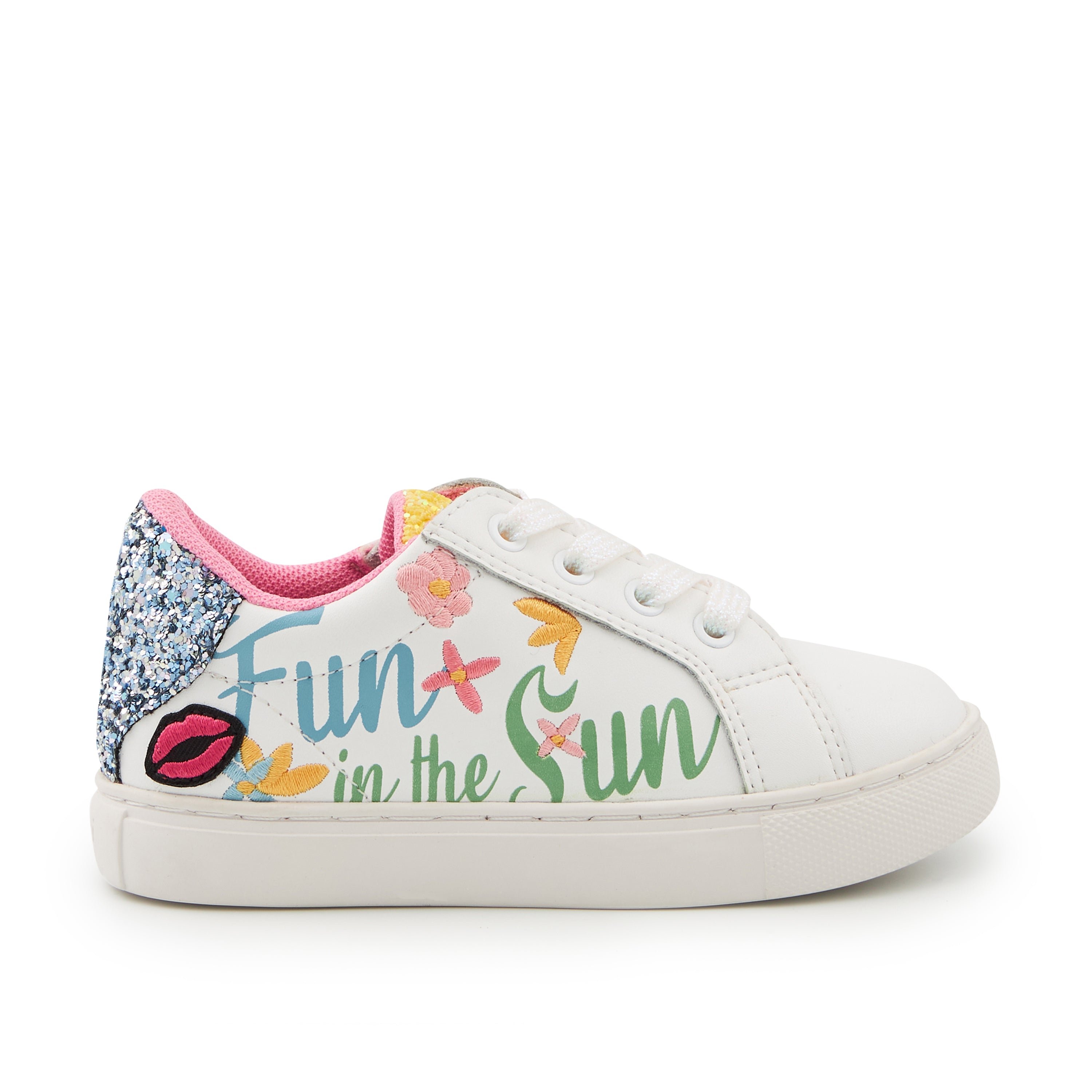 Leather sneakers BONS BAISERS PARIS White